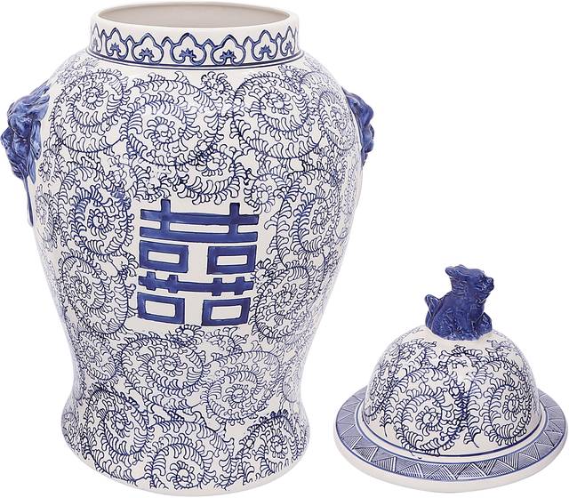 Redrick Blue Temple Jar - Thumbnail - Image 2