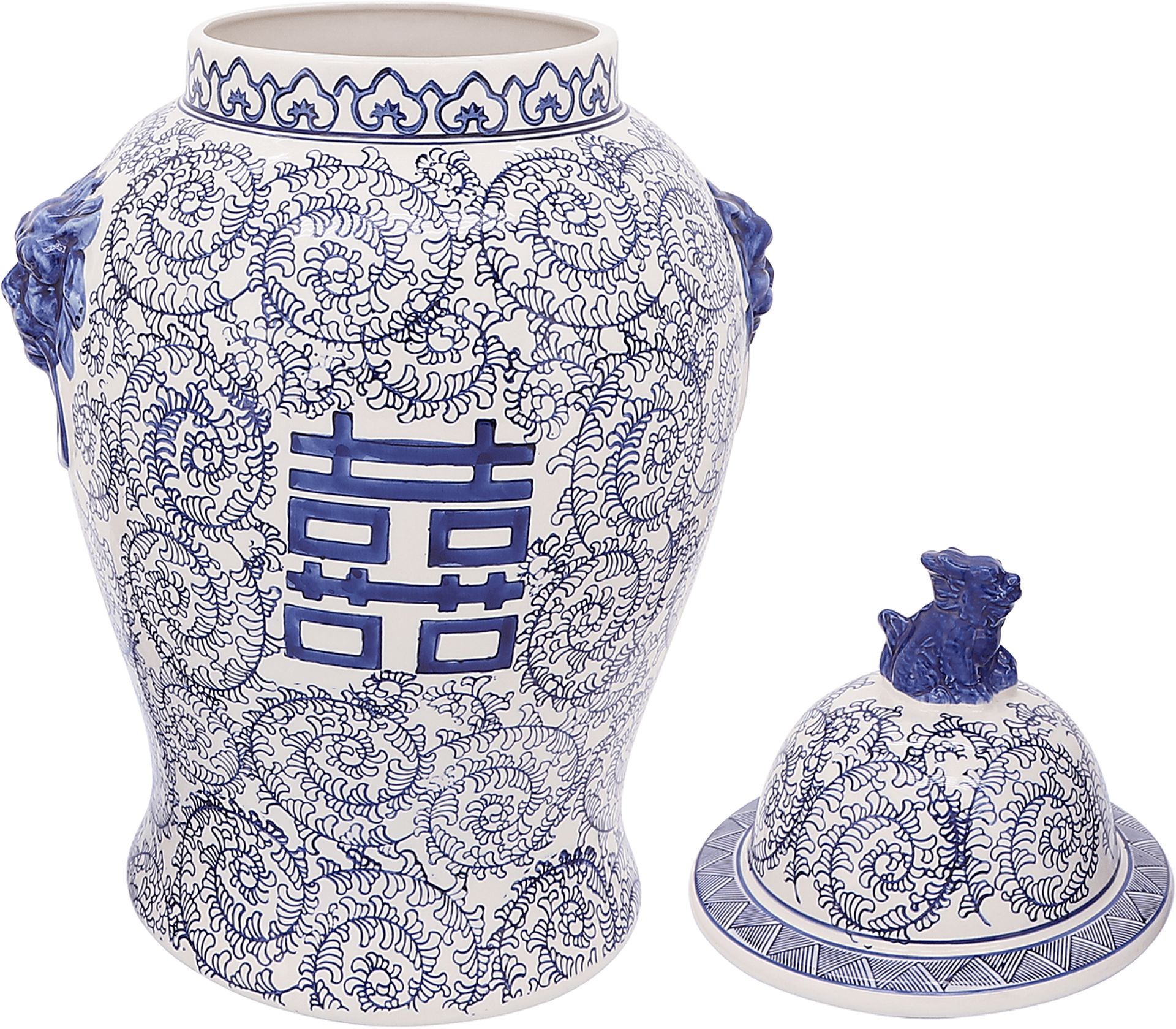 Redrick Blue Temple Jar - Image 2