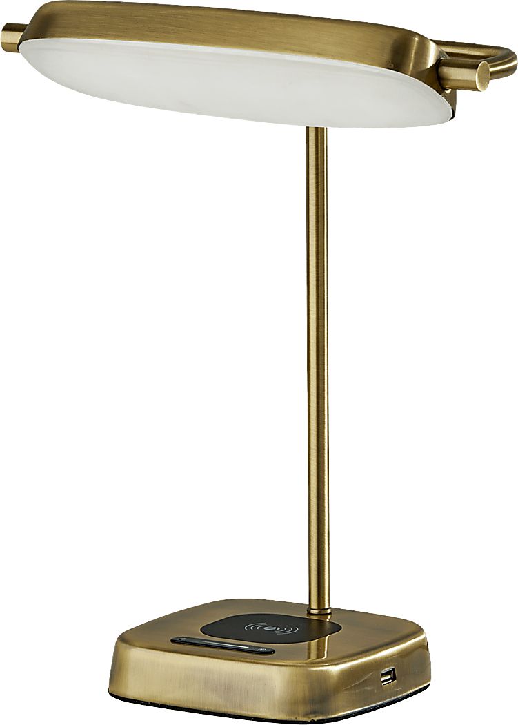 Redvale Creek Brass Lamp