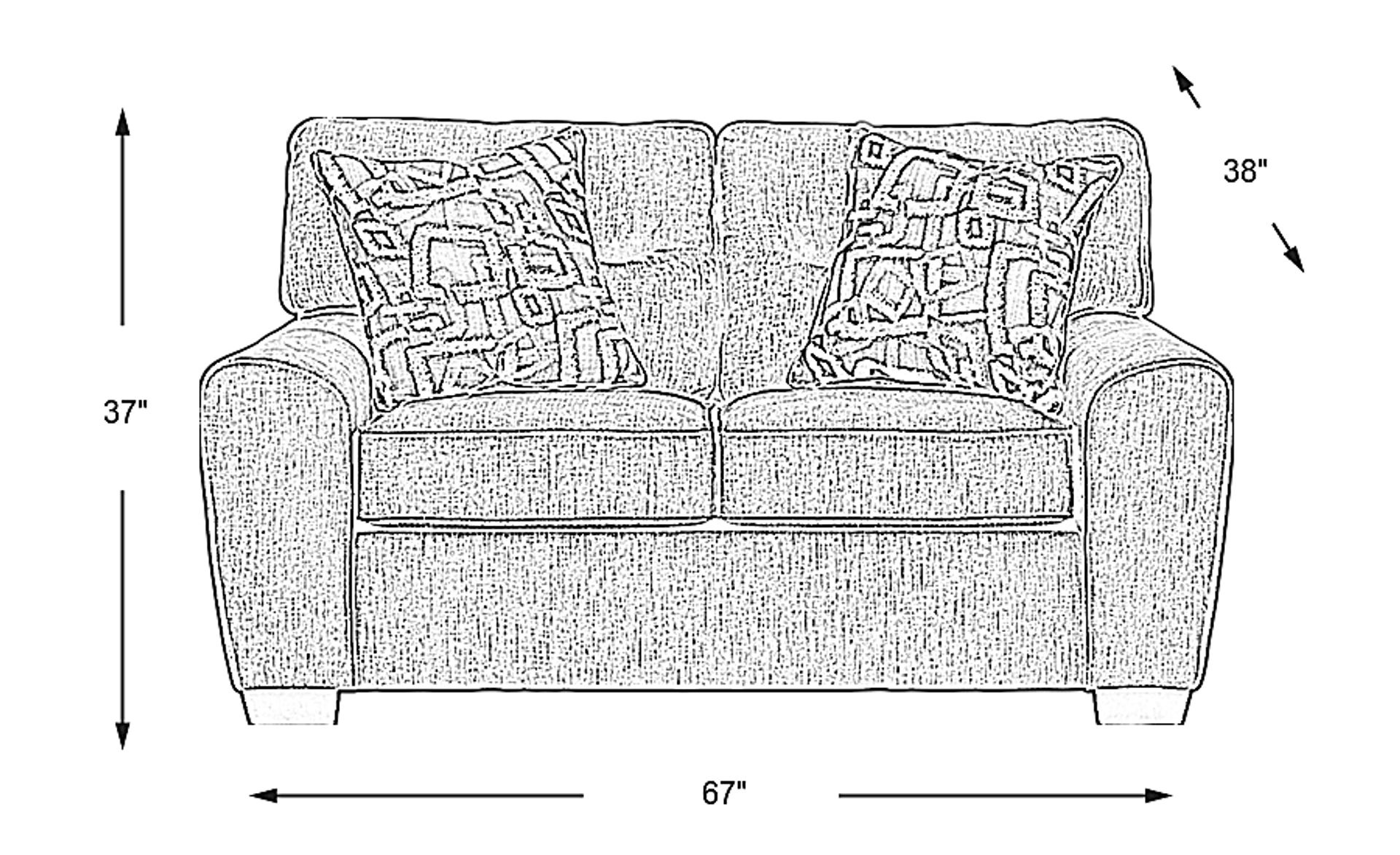 Dimension Image. Please refer to the Dimension Tab on this page for dimension details.