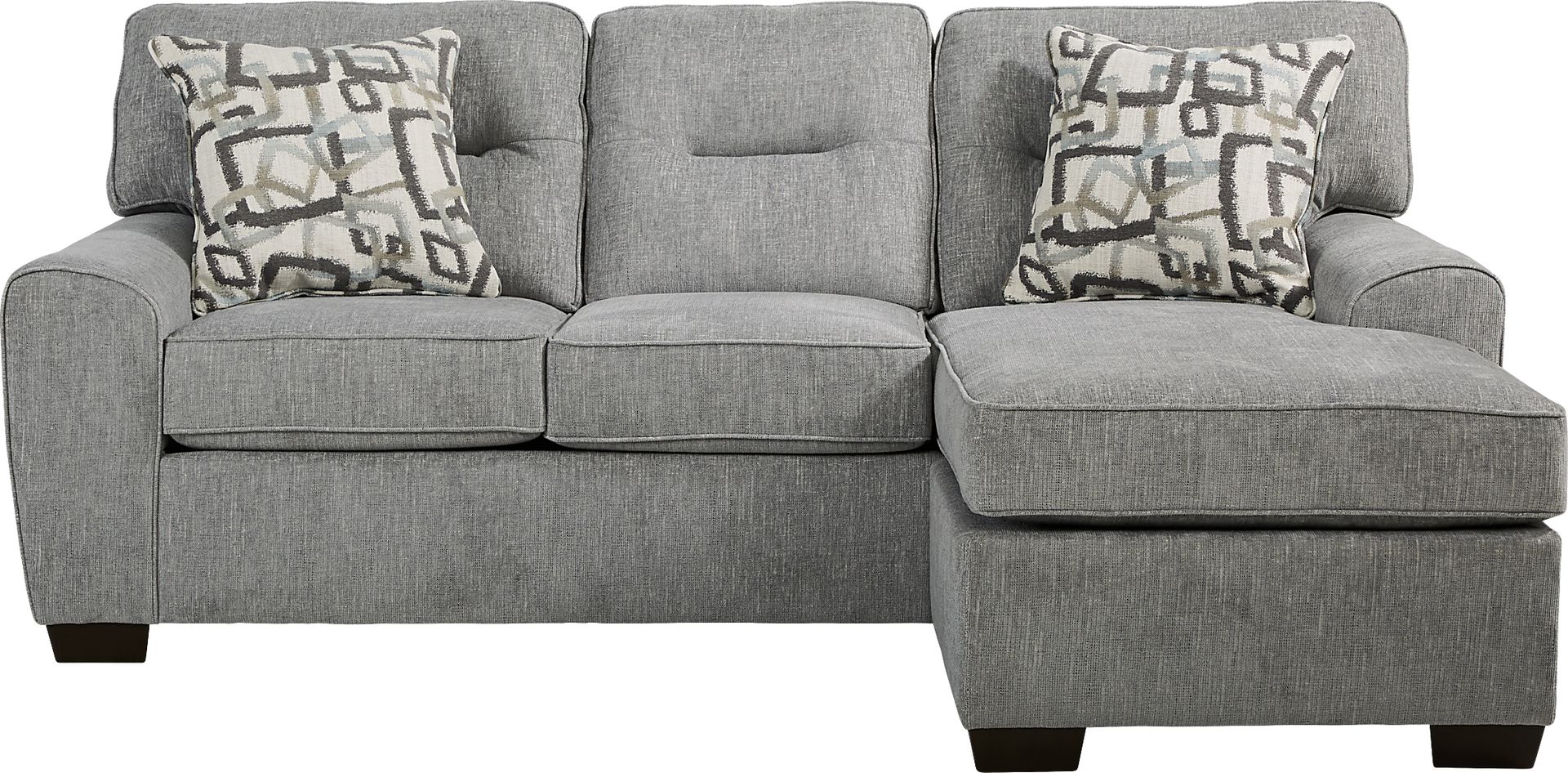 Redwood Park Gray 2 Pc Sectional - Image 1