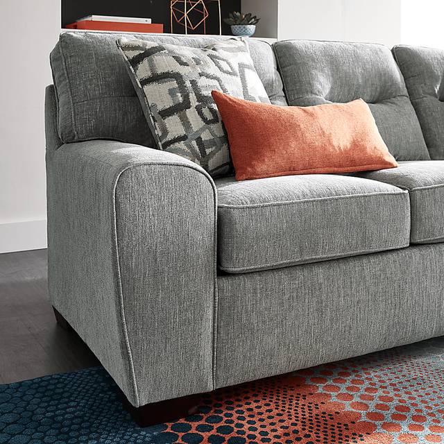 Redwood Park Gray 3 Pc Living Room - Thumbnail - Image 3