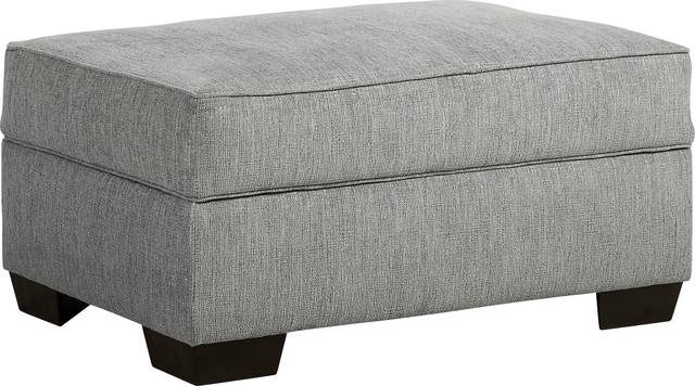 Redwood Park Gray Storage Ottoman - Thumbnail - Image 1