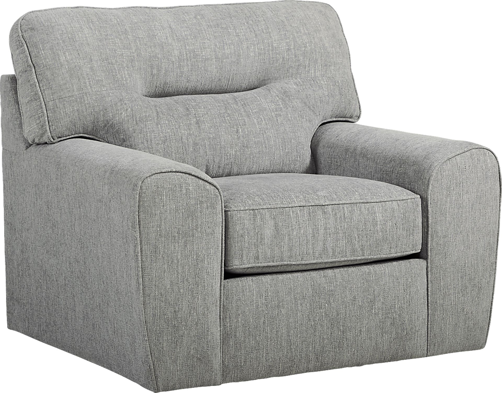 Redwood Park Gray Swivel Chair - Image 1