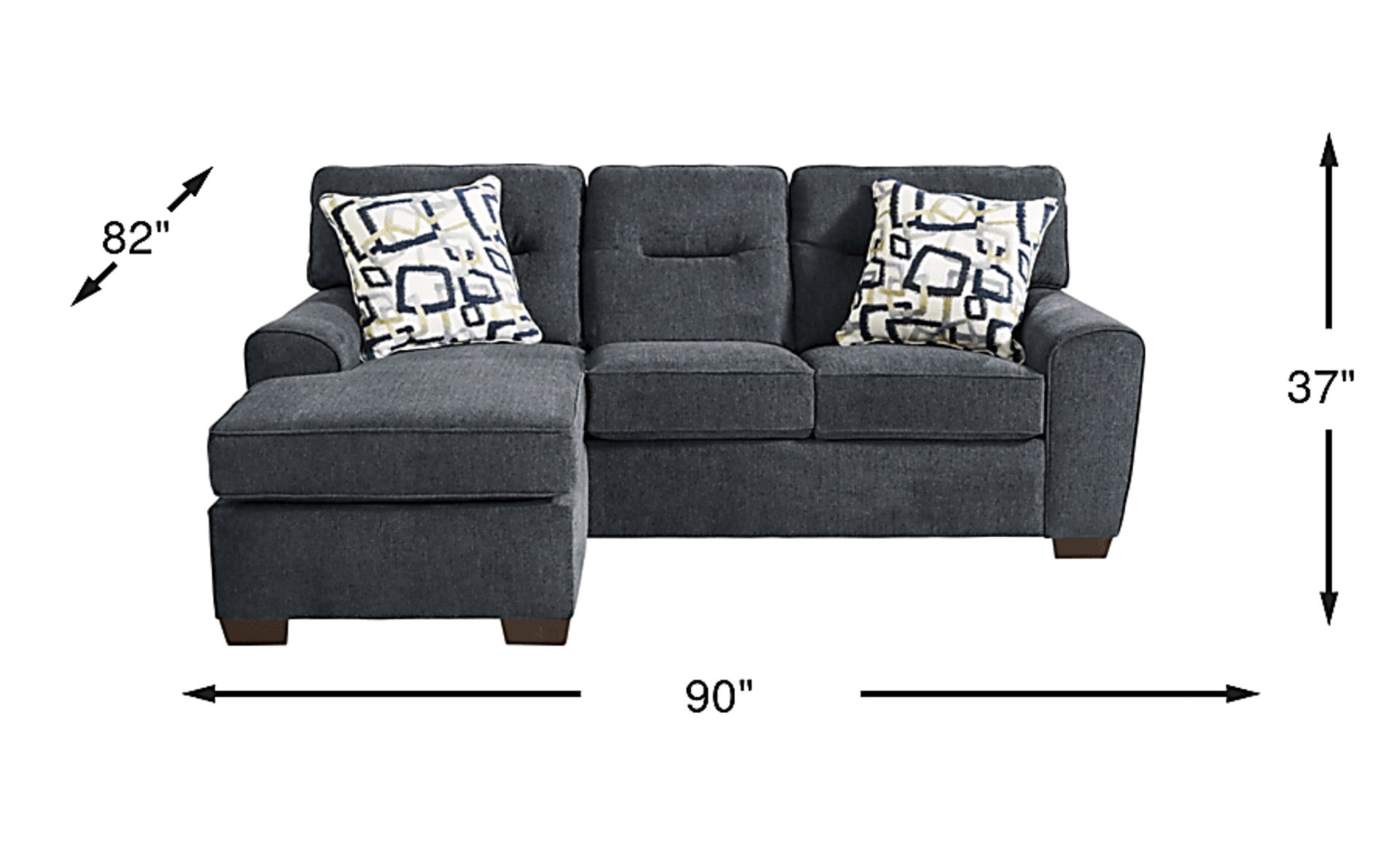 Dimension Image. Please refer to the Dimension Tab on this page for dimension details.