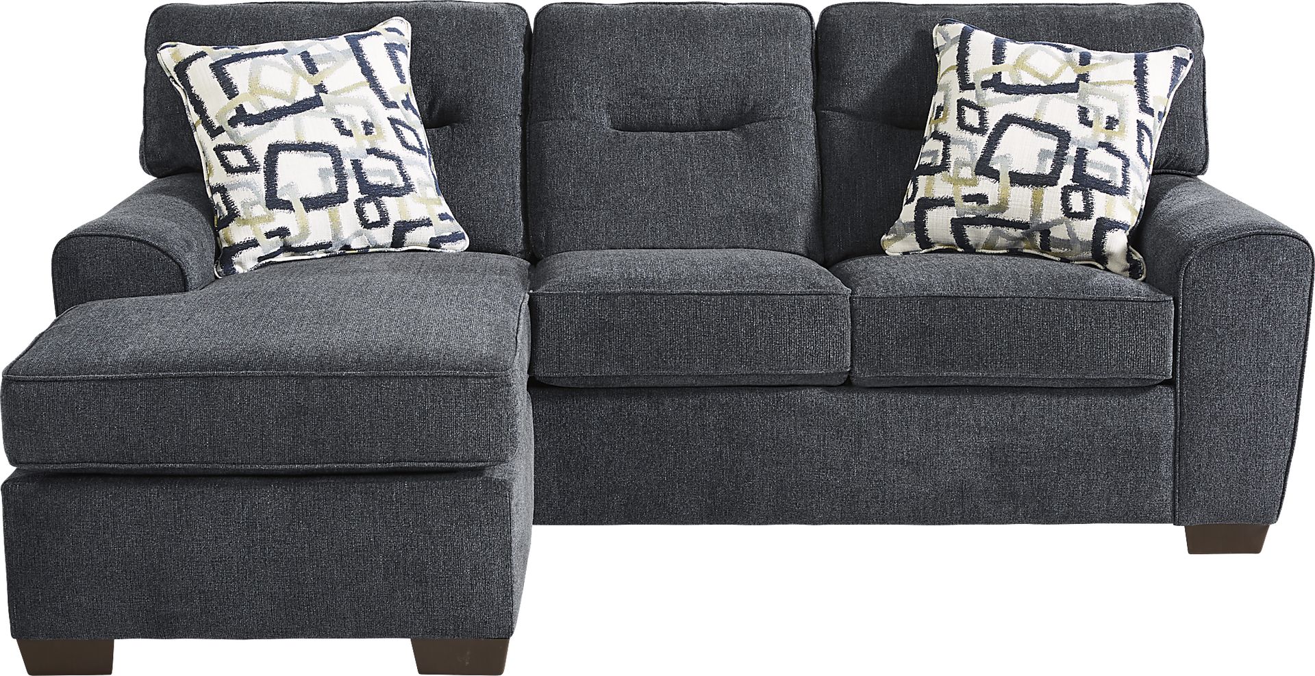 Redwood Park Navy 2 Pc Sectional - Image 1
