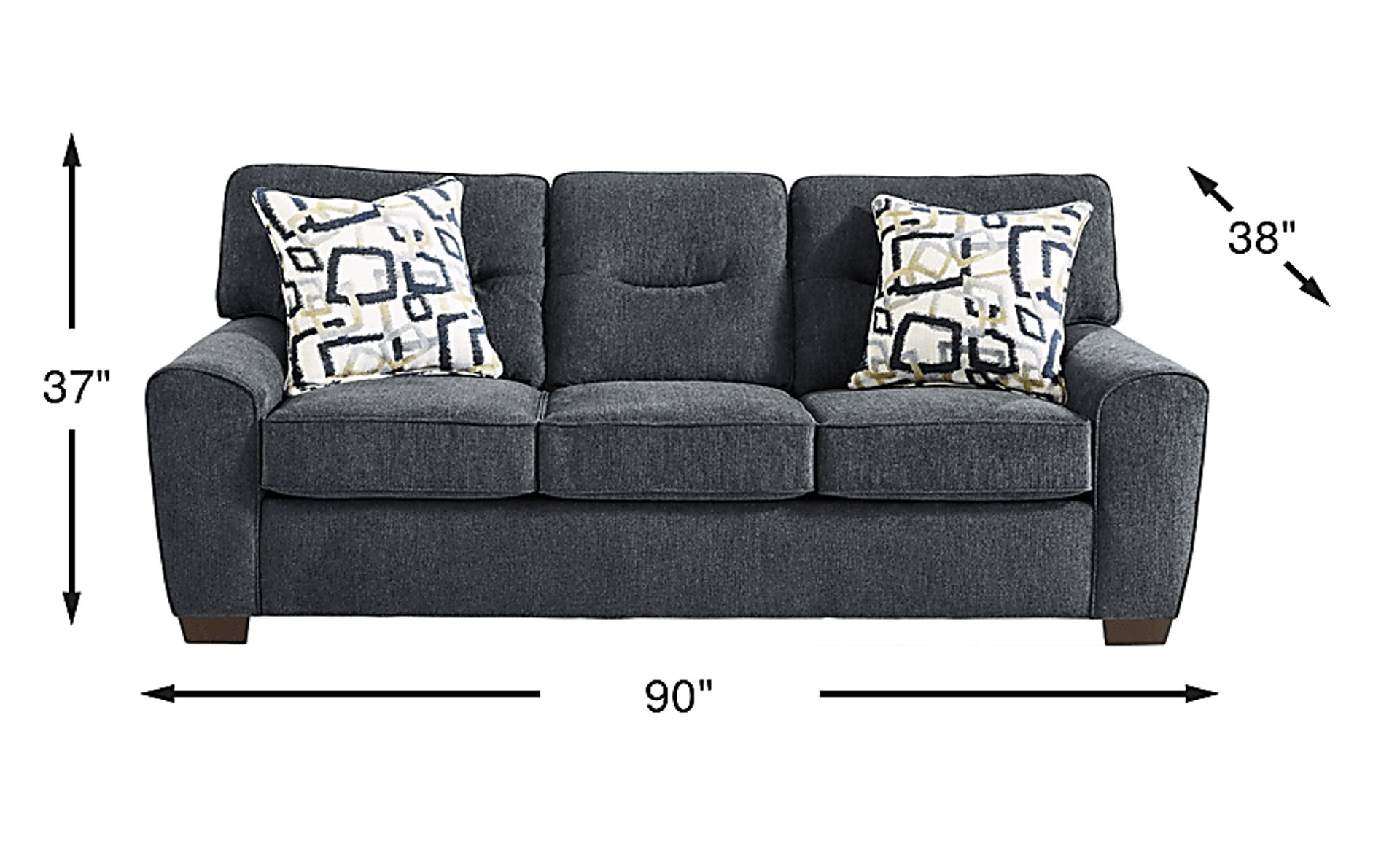 Dimension Image. Please refer to the Dimension Tab on this page for dimension details.