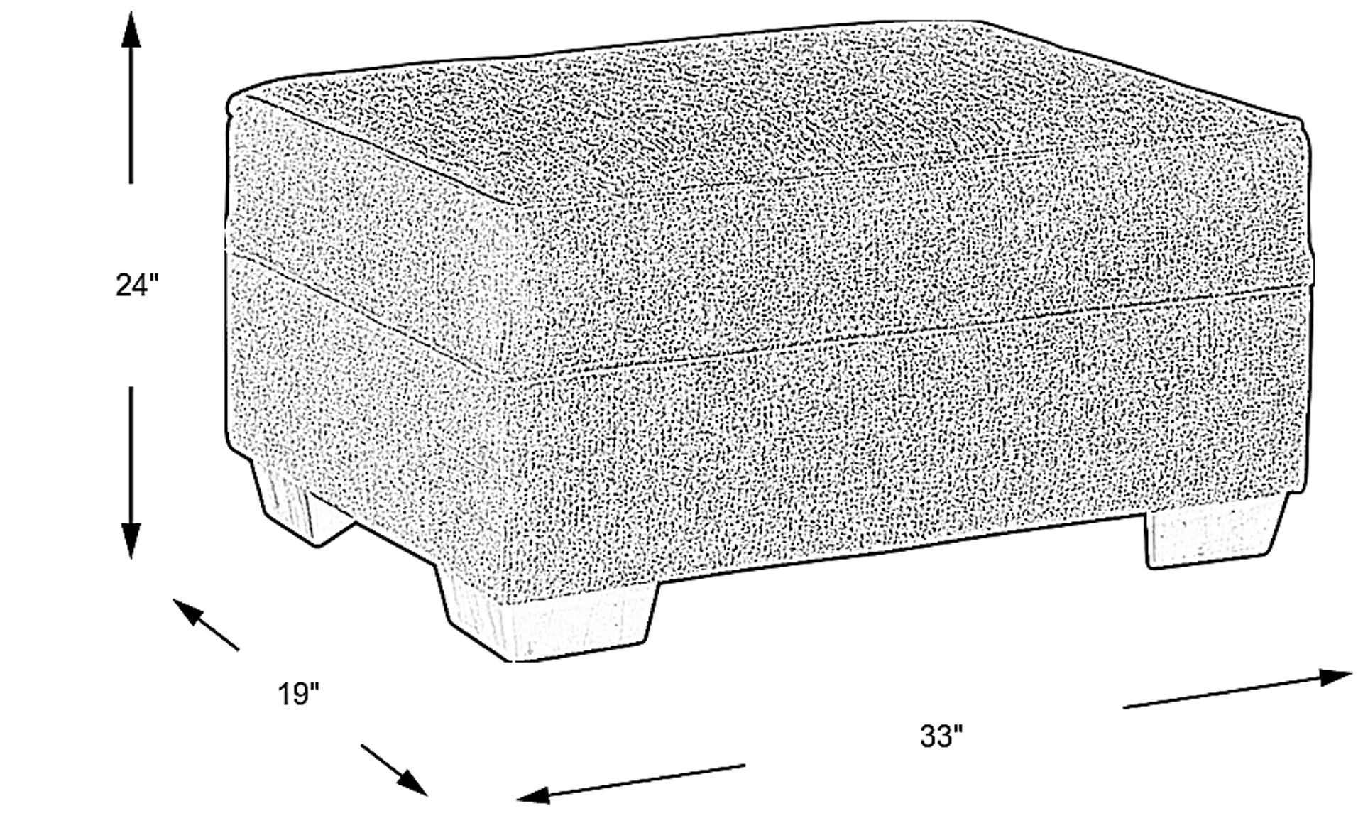 Dimension Image. Please refer to the Dimension Tab on this page for dimension details.