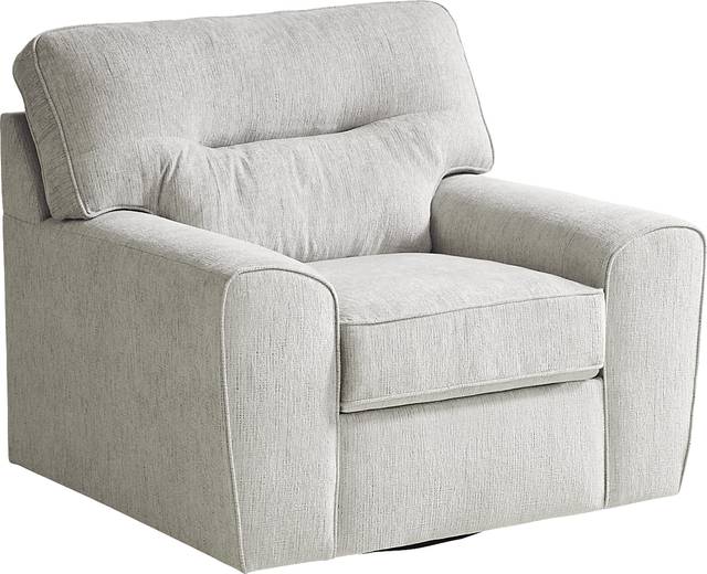 Redwood Park Smoke Swivel Chair - Thumbnail - Image 1