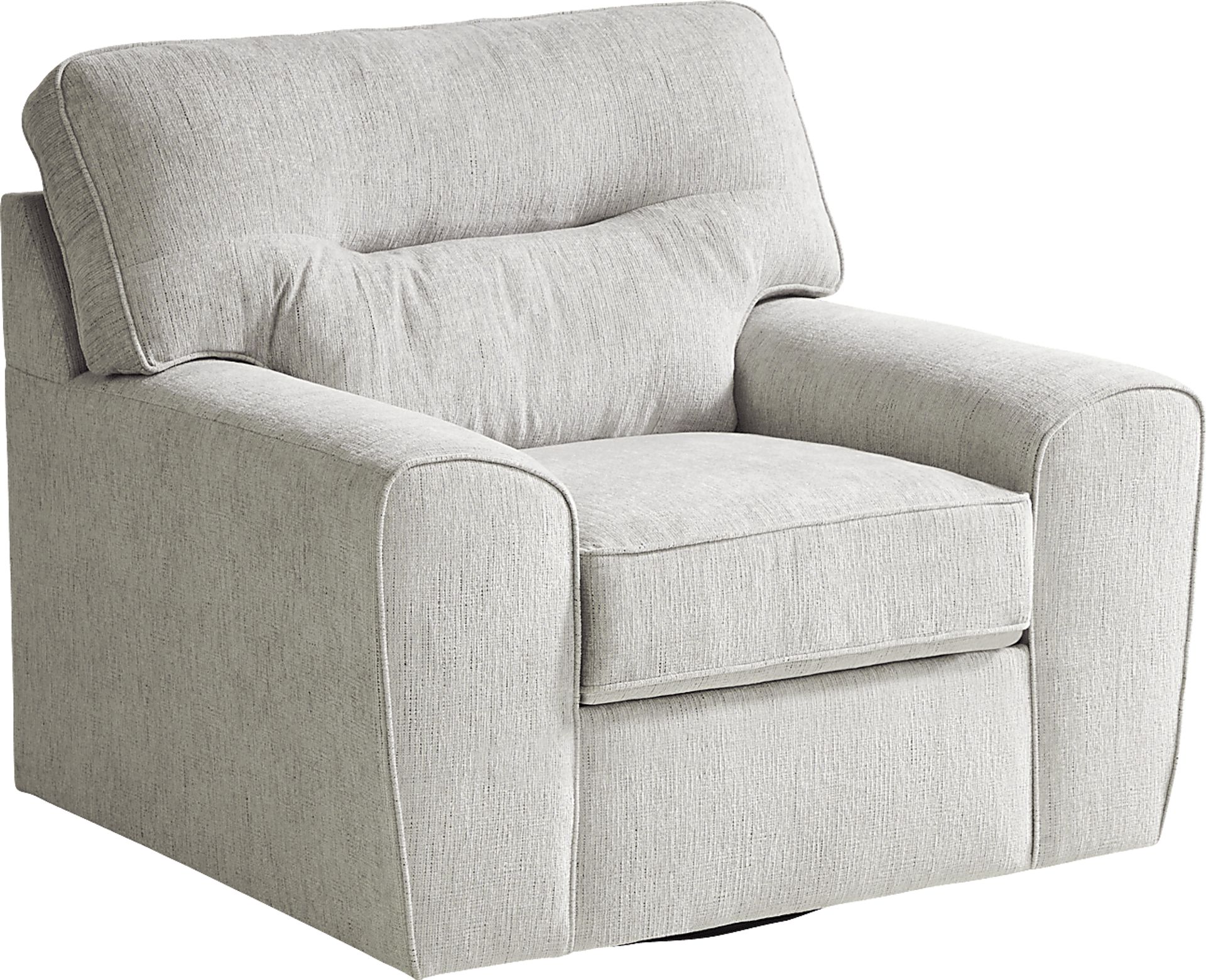 Redwood Park Smoke Swivel Chair - Image 1