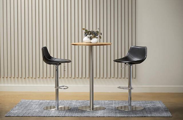 Reebe Black Barstool - Thumbnail - Image 2