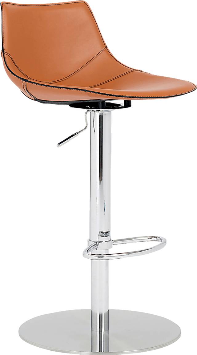 Reebe Cognac Barstool - Thumbnail - Image 3