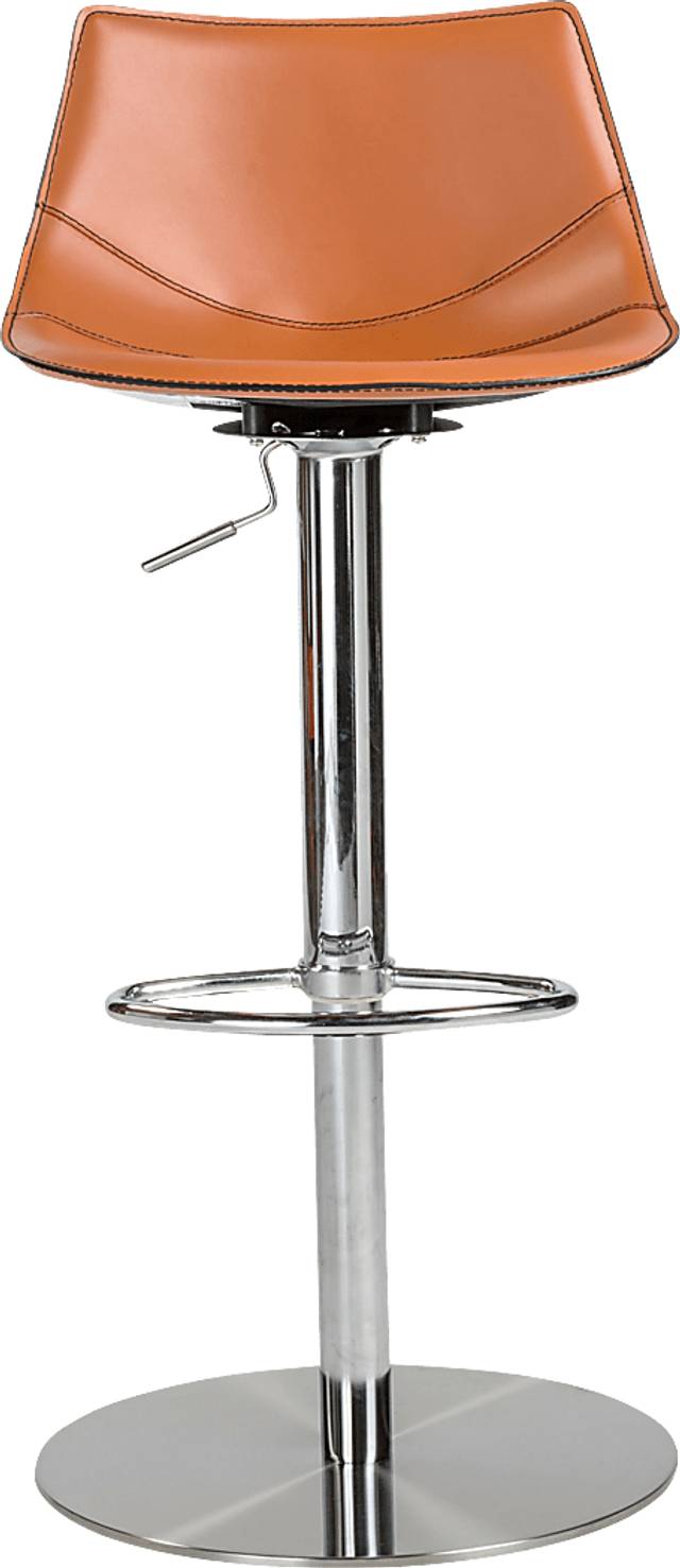 Reebe Cognac Barstool - Thumbnail - Image 1