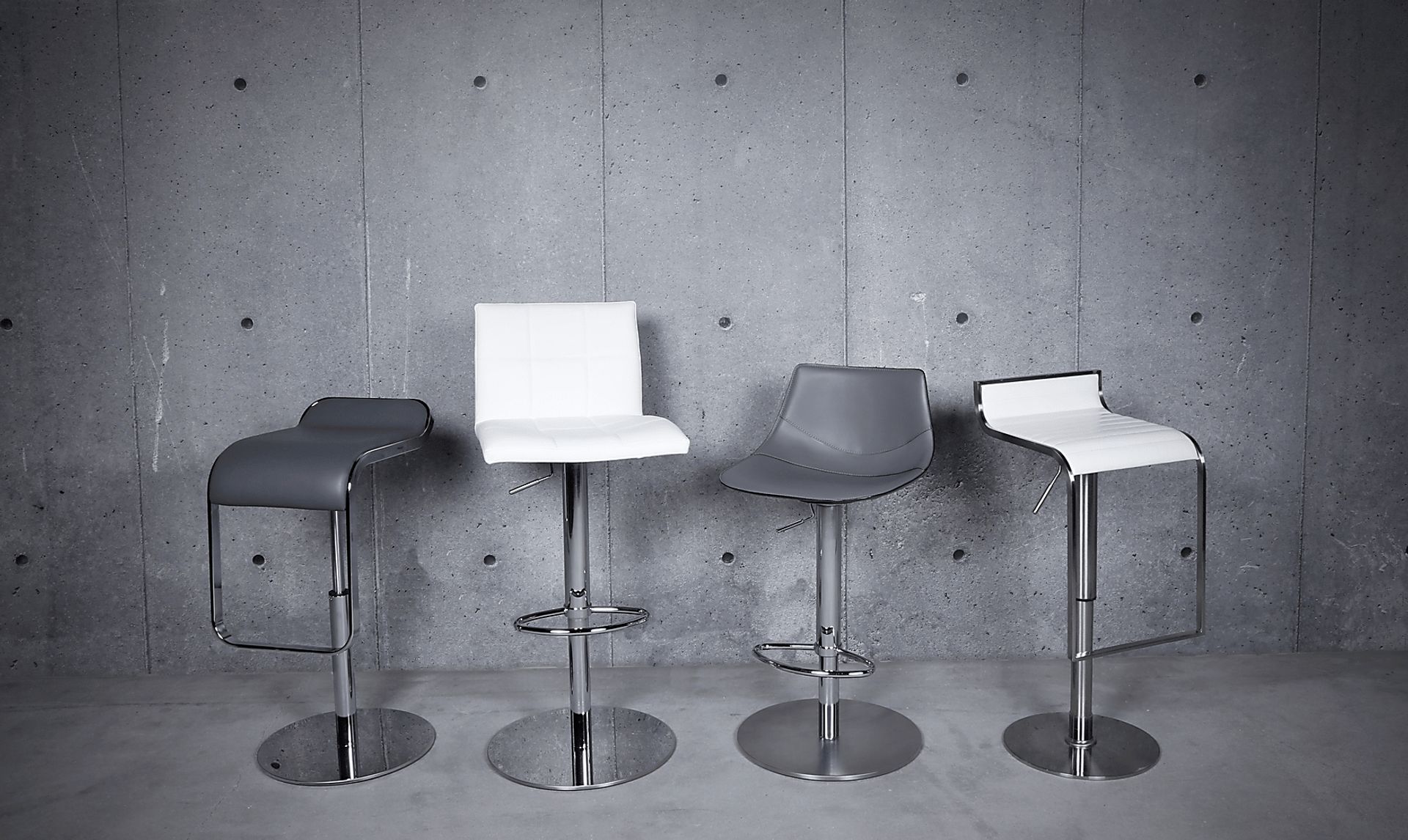 Reebe Gray Barstool - Image 5