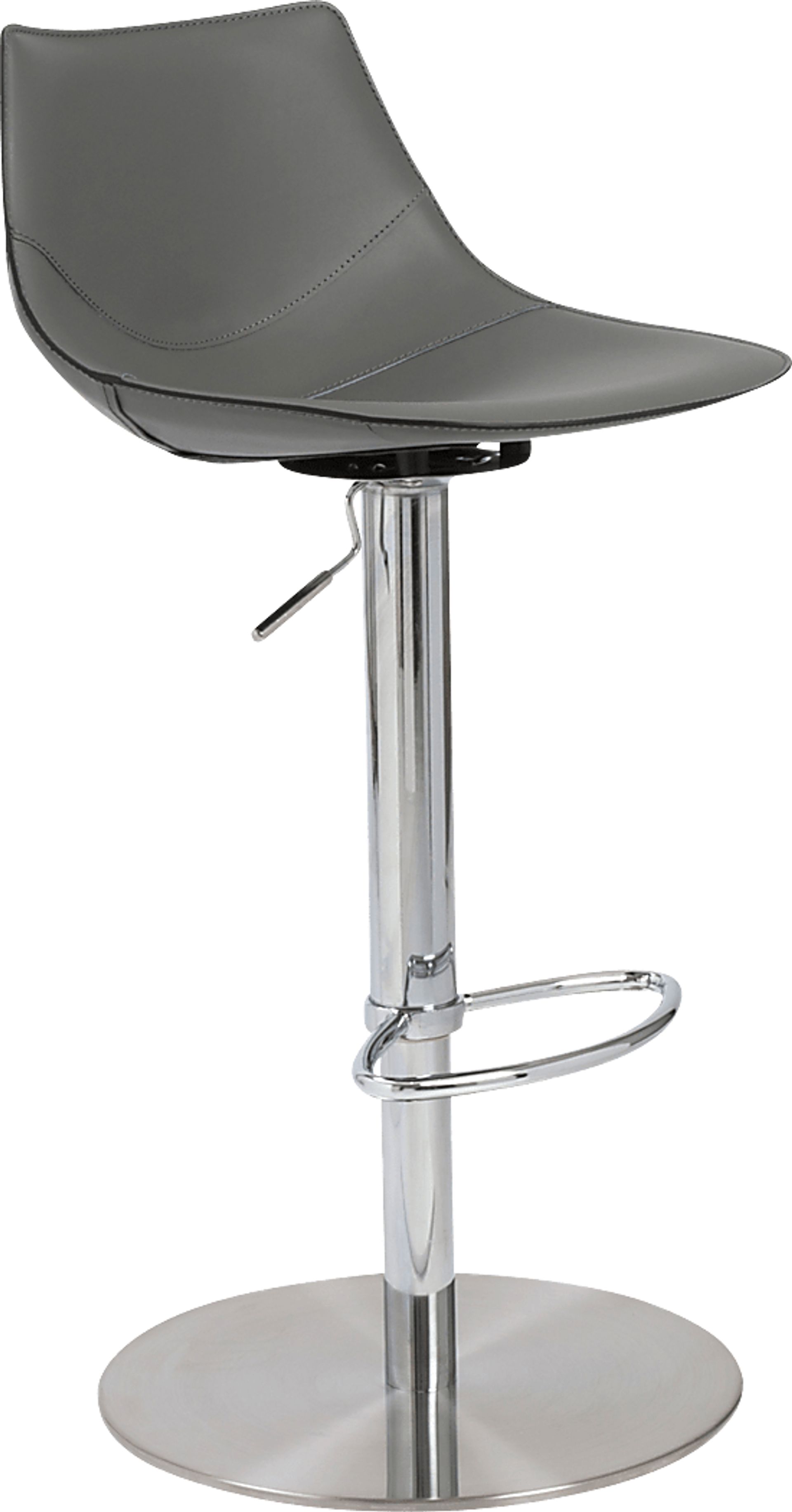 Reebe Gray Barstool - Image 6