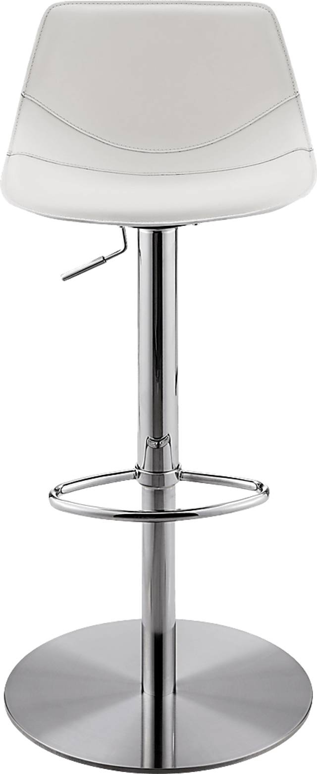 Reebe White Barstool - Thumbnail - Image 1