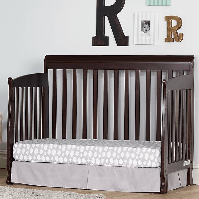 Reena Espresso Convertible Crib with Toddler Rail - Thumbnail - Image 5