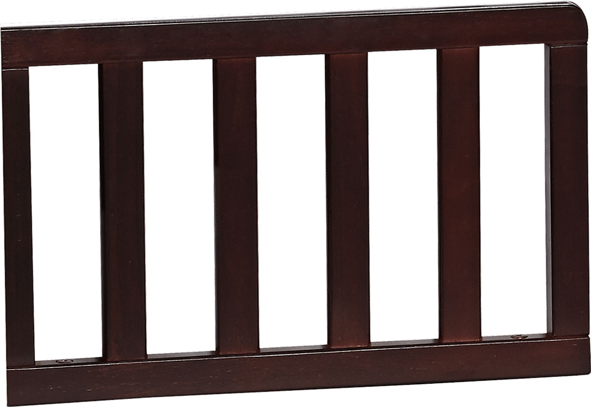 Reena Espresso Convertible Crib with Toddler Rail - Image 7