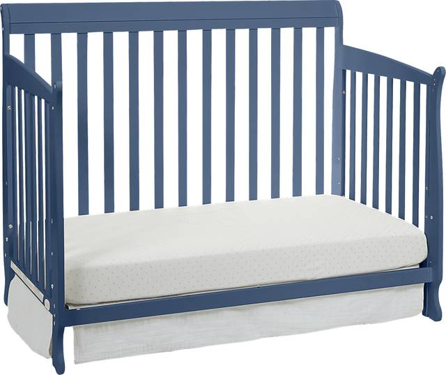 Reena Navy Convertible Crib with Toddler Rail - Thumbnail - Image 6