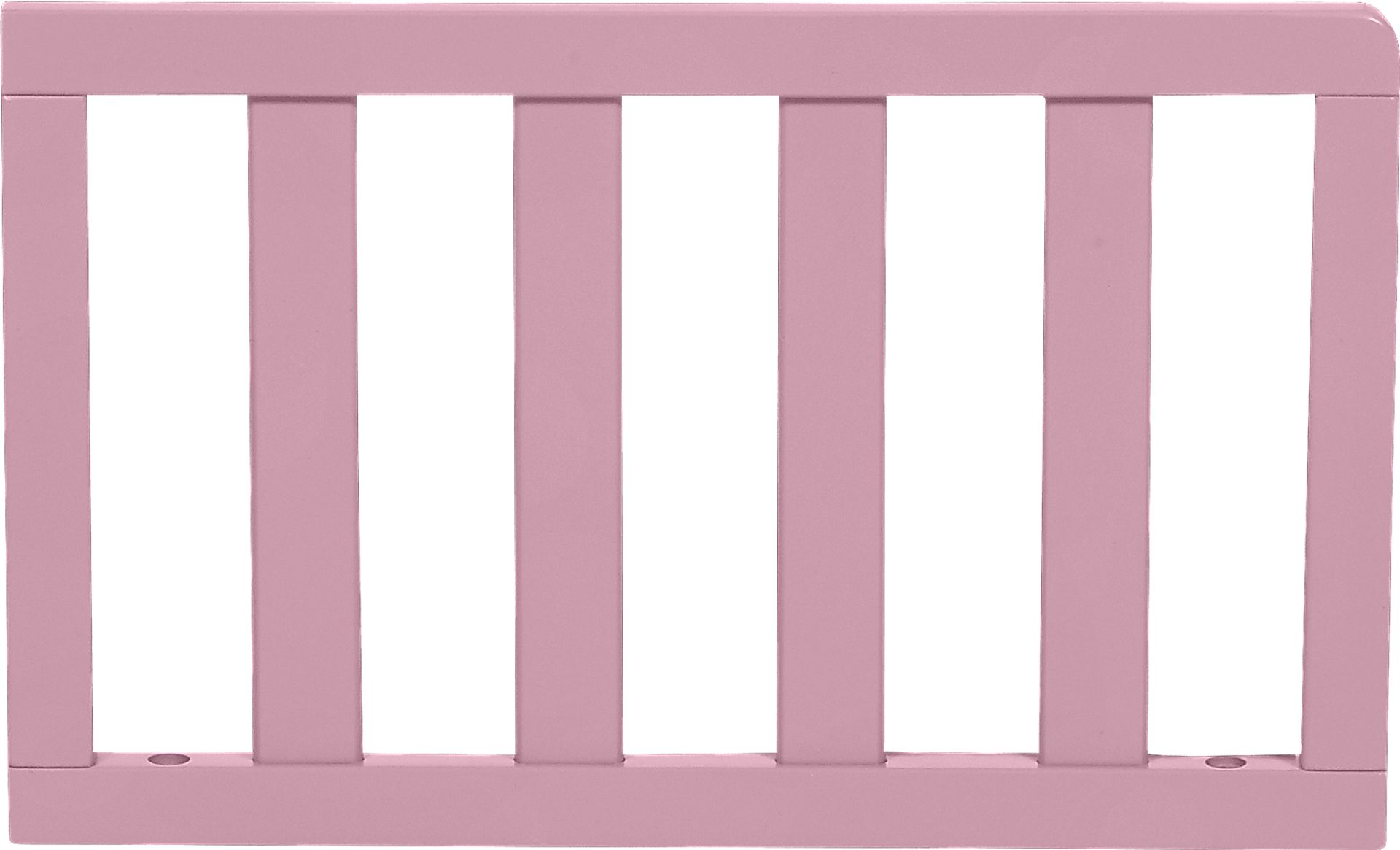 Reena Petal Pink Convertible Crib with Toddler Rail - Image 3