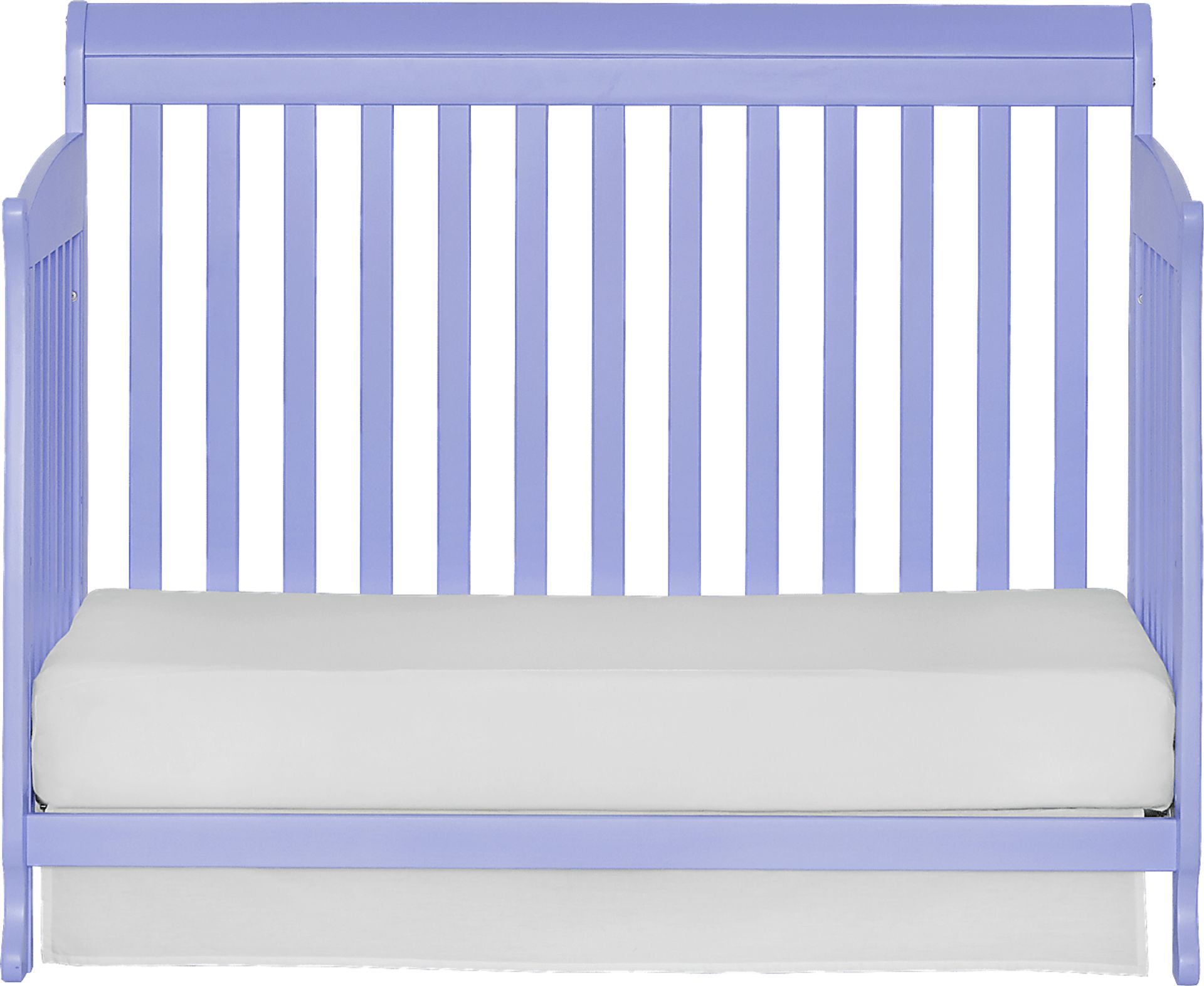 Reena Lilac Convertible Crib with Toddler Rail - Image 3