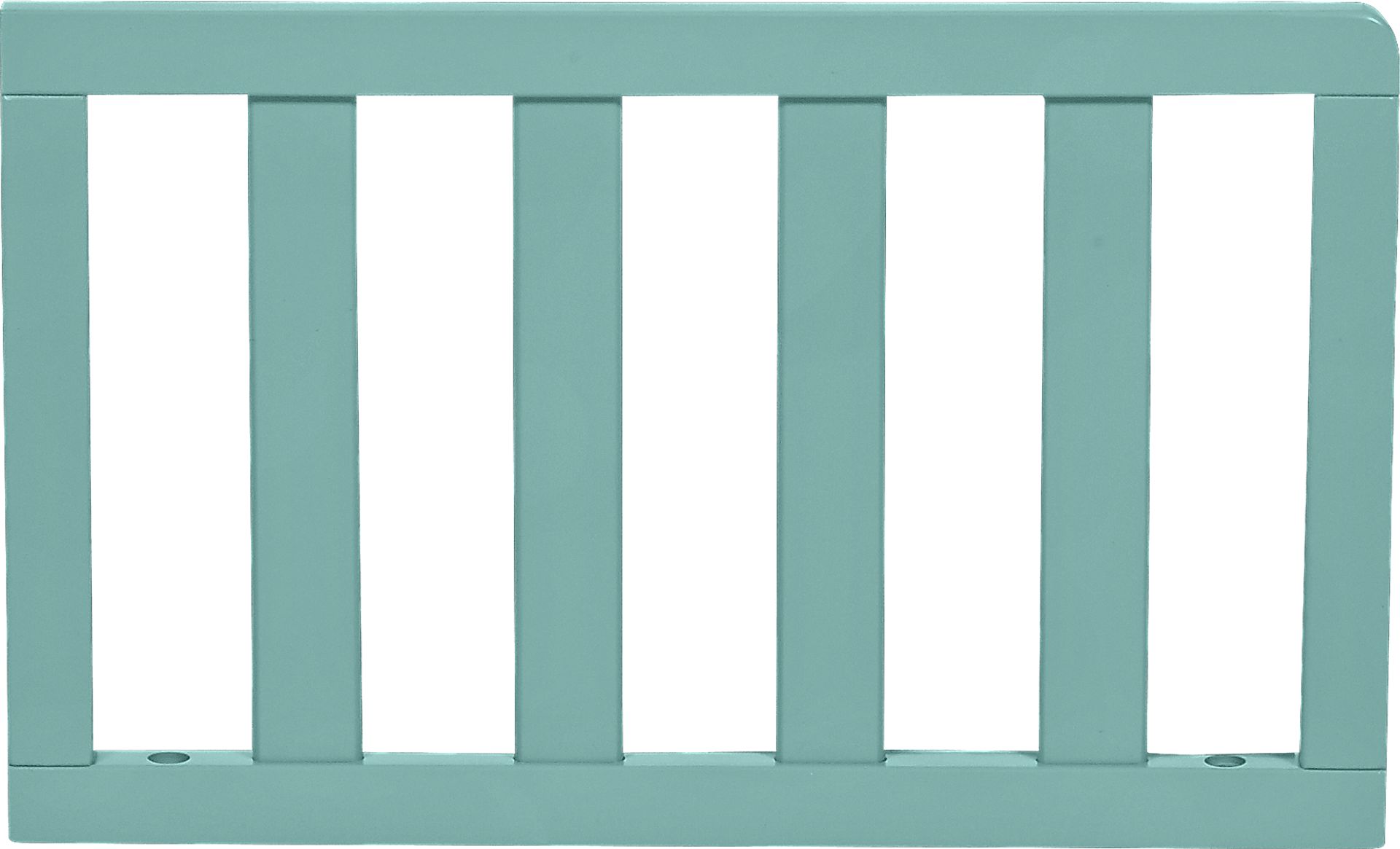 Reena Turquoise Convertible Crib with Toddler Rail - Image 3