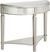 Reflection Road Champagne Demilune Console Table