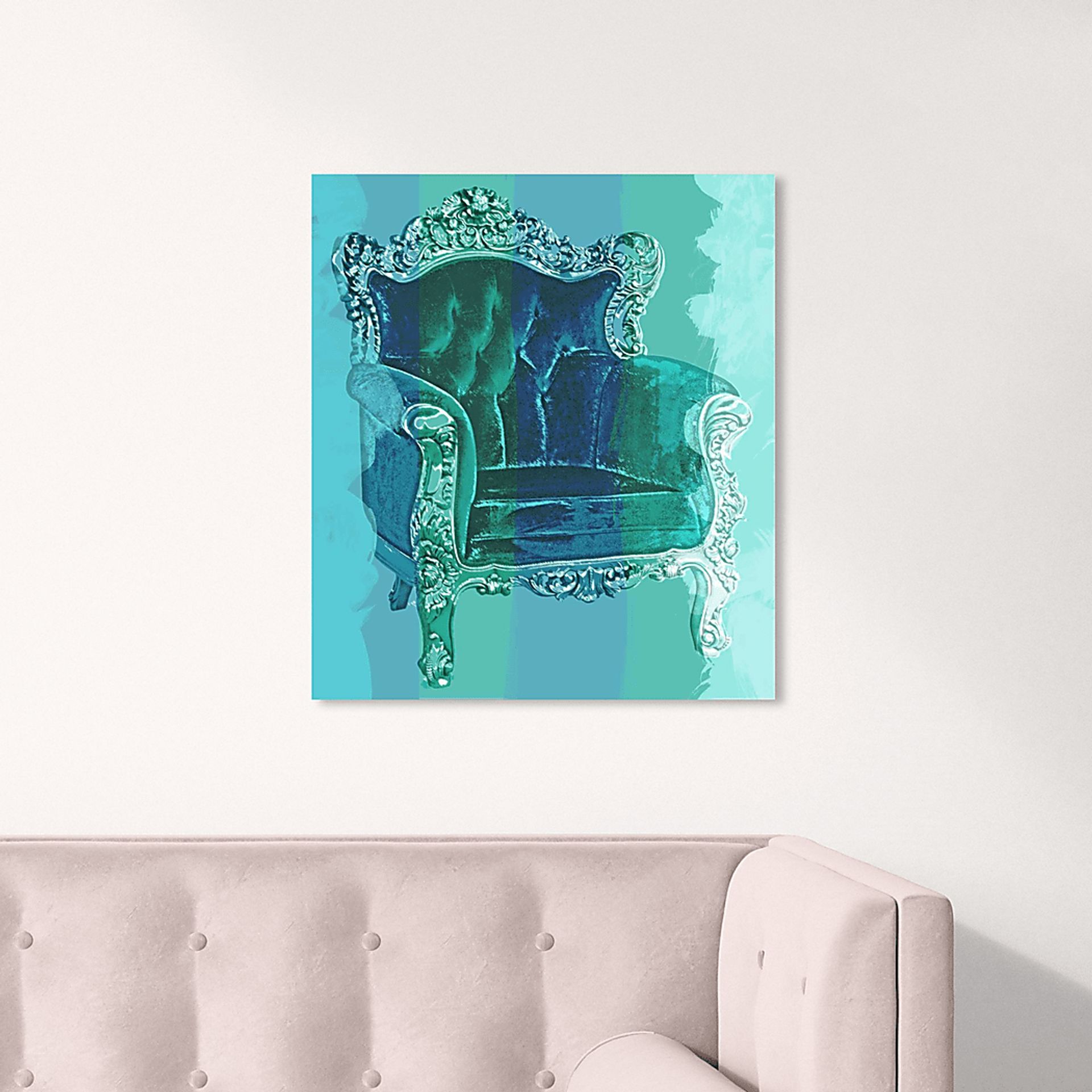 Regal Seat Blue Artwork - Image 3