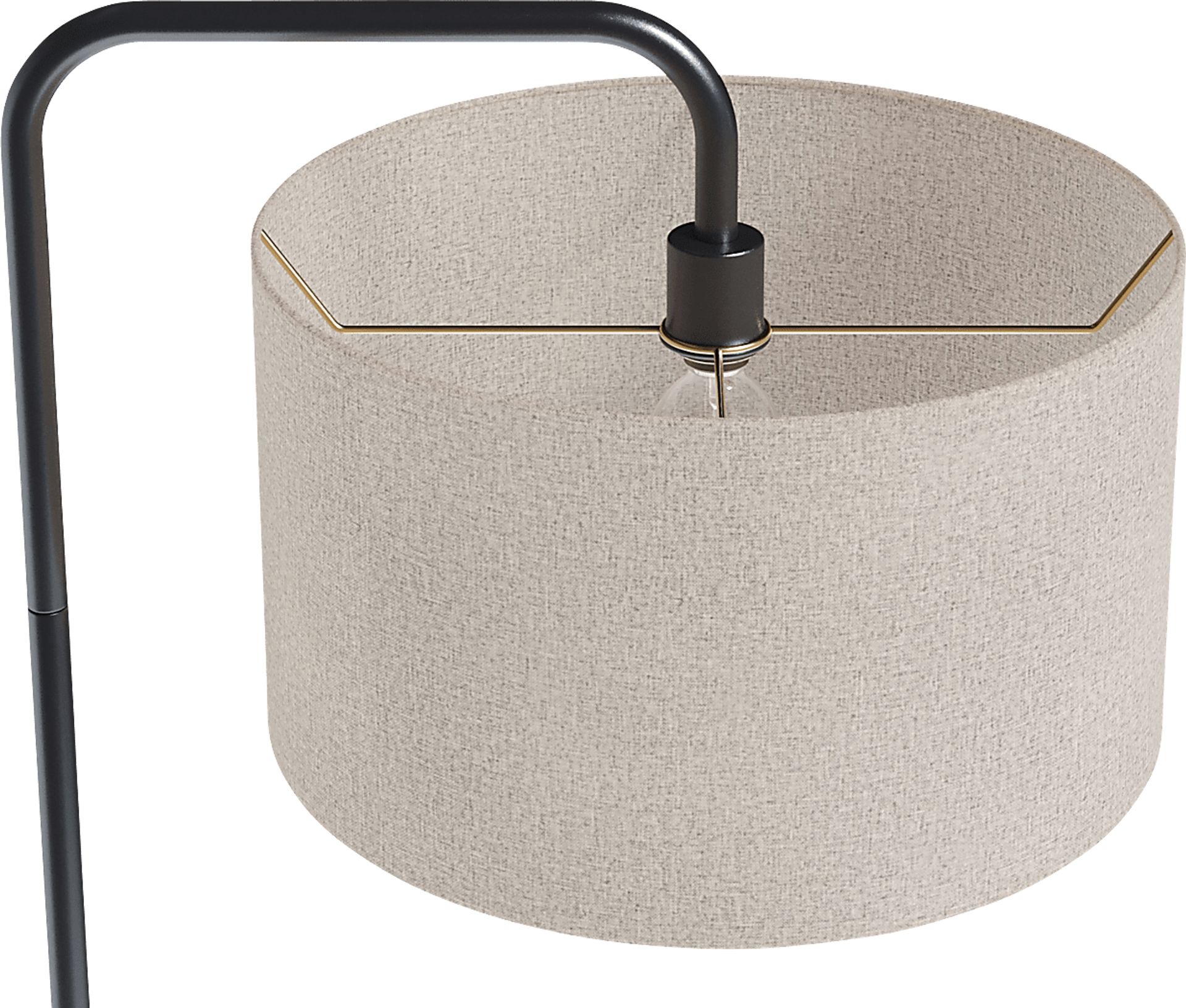Regalia Gate Bronze Floor Lamp - Image 3