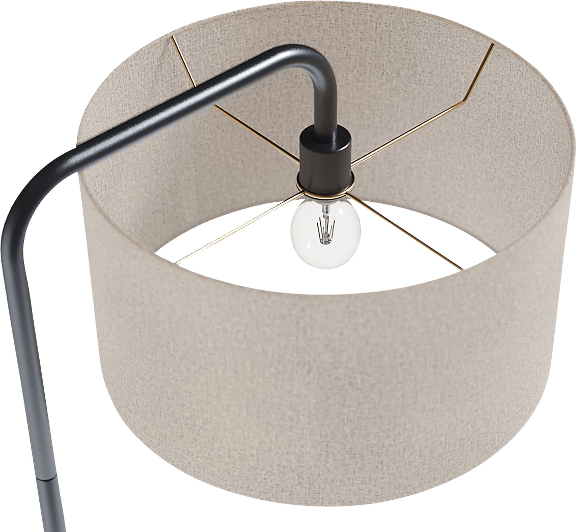 Regalia Gate Bronze Floor Lamp - Image 5