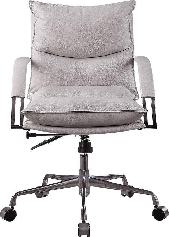 Regallie White Office Chair - Thumbnail - Image 2
