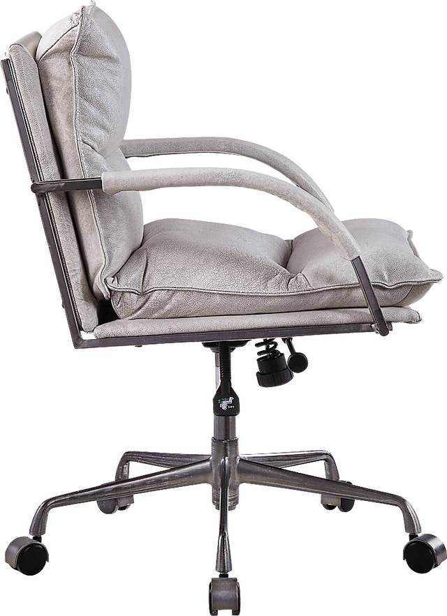 Regallie White Office Chair - Thumbnail - Image 3