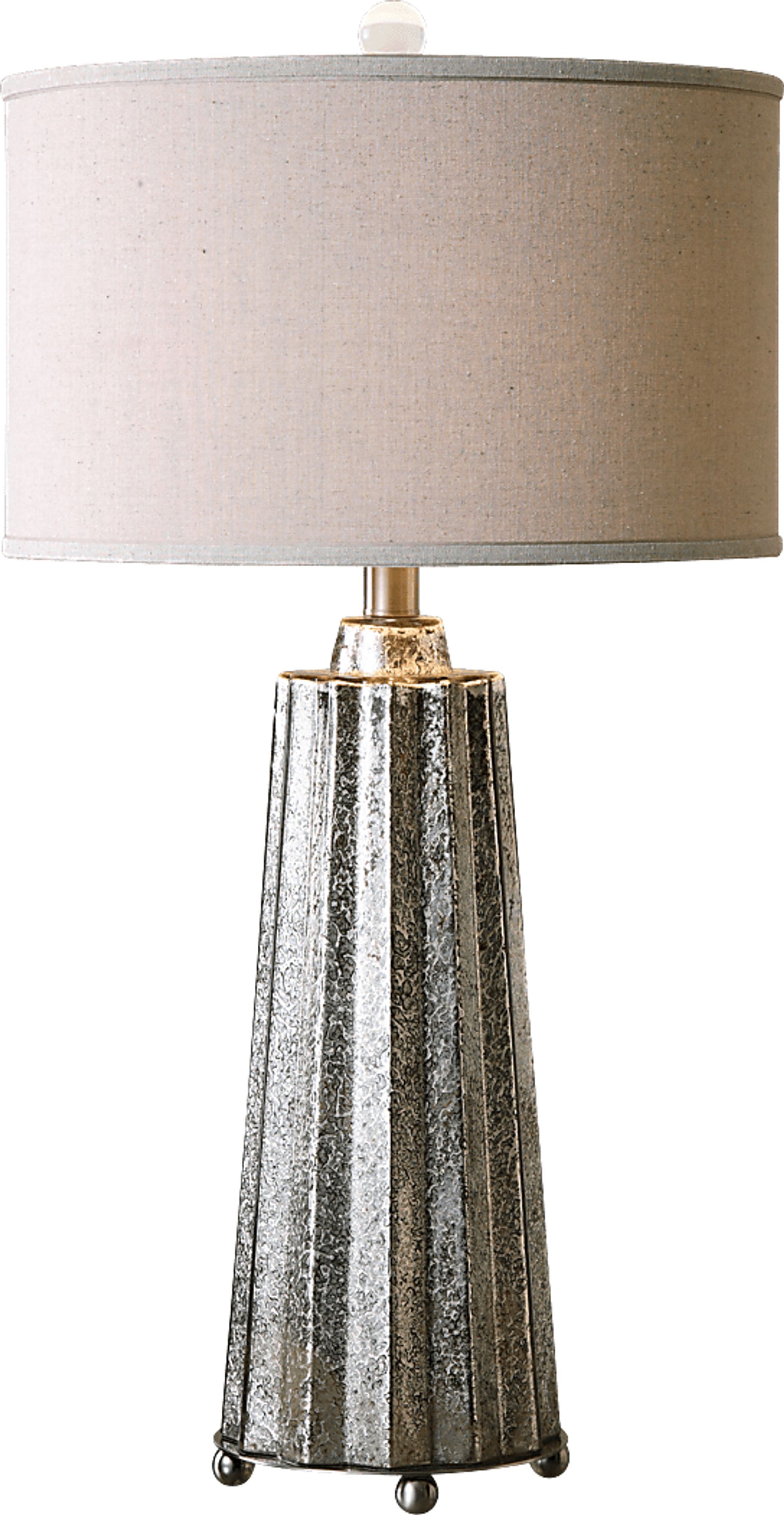Regent Oak Gray Lamp - Image 1