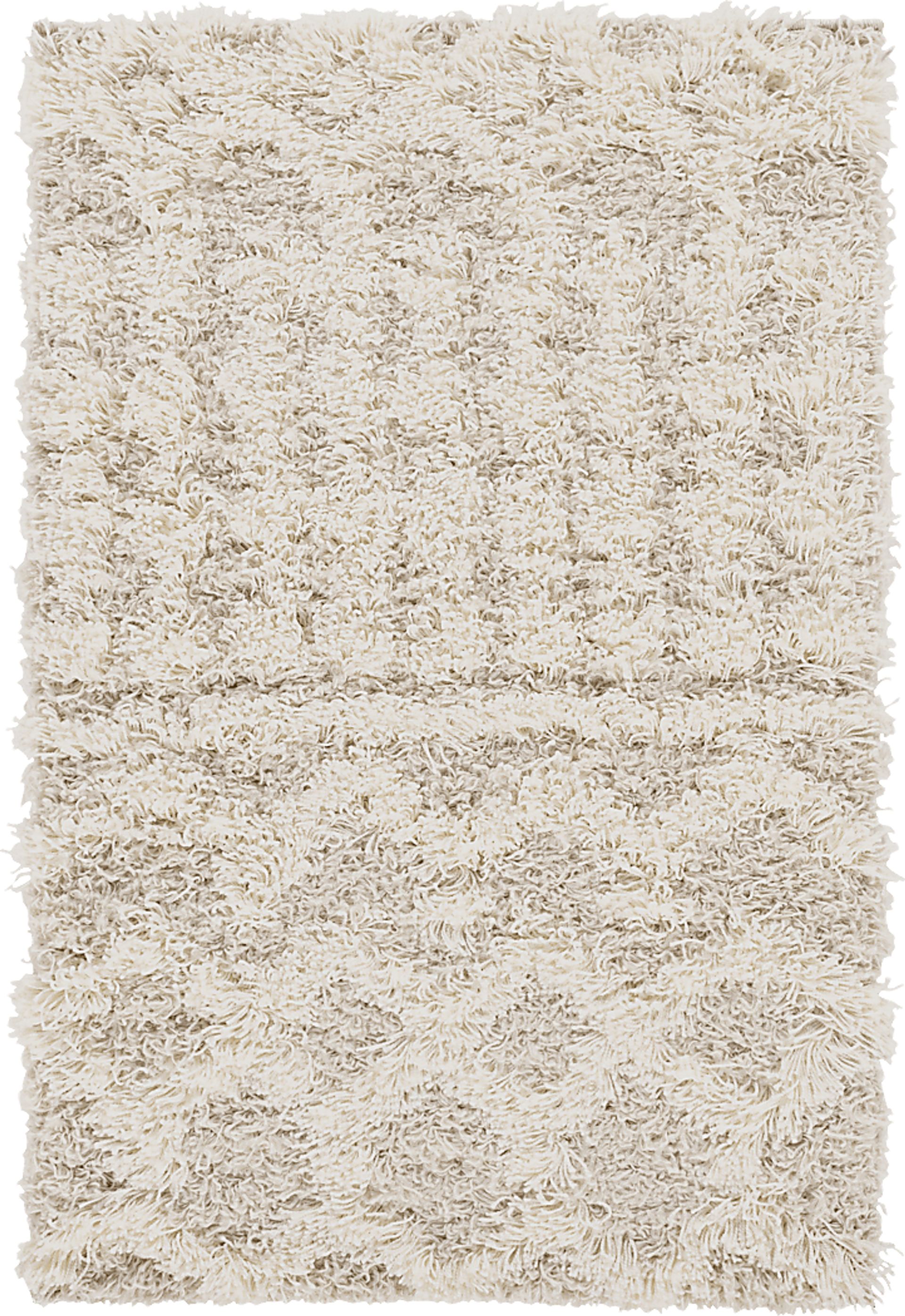 Rehder I Cream 4'3 x 5'7 Rug - Image 1
