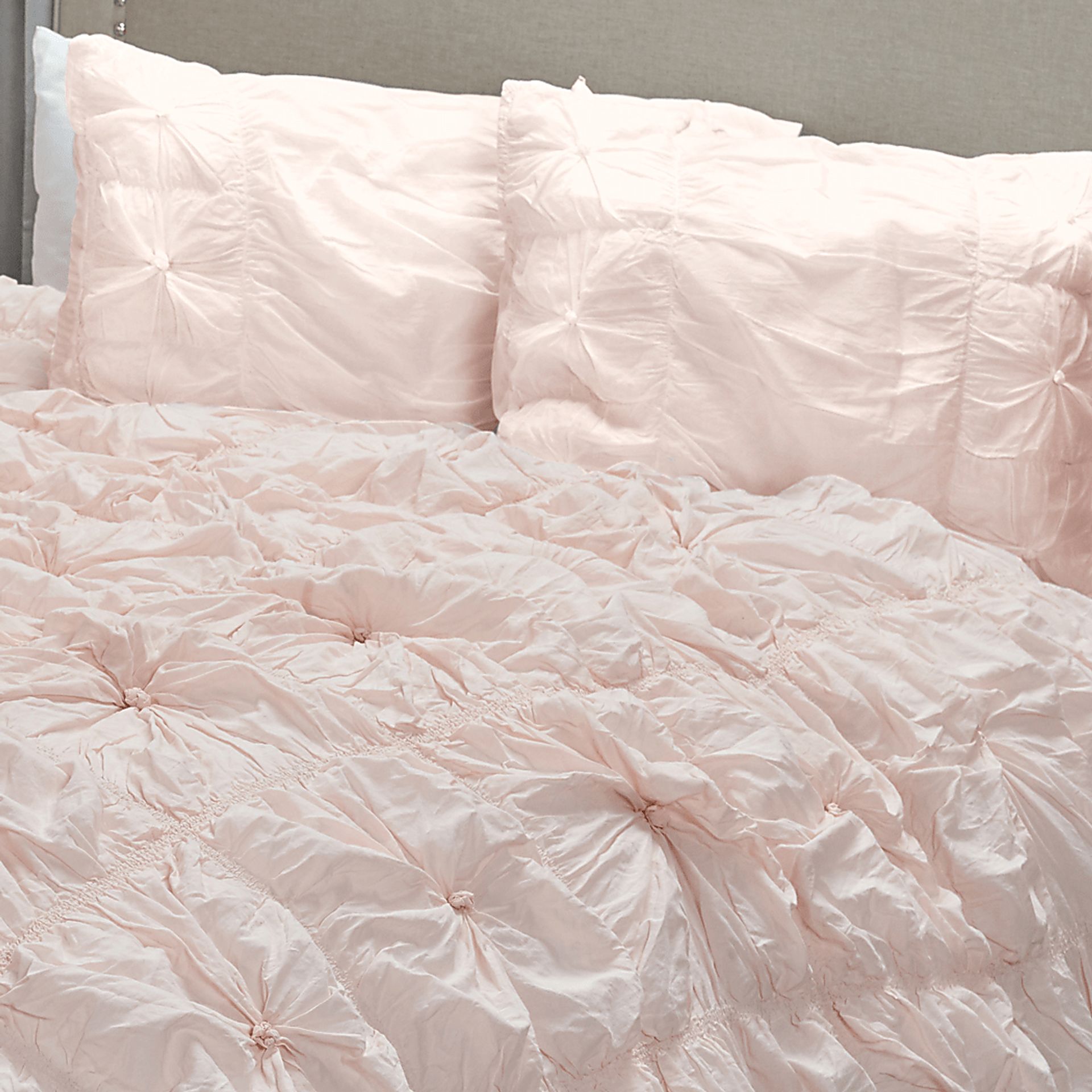Reia Pink 3 Pc Queen Comforter Set - Image 4