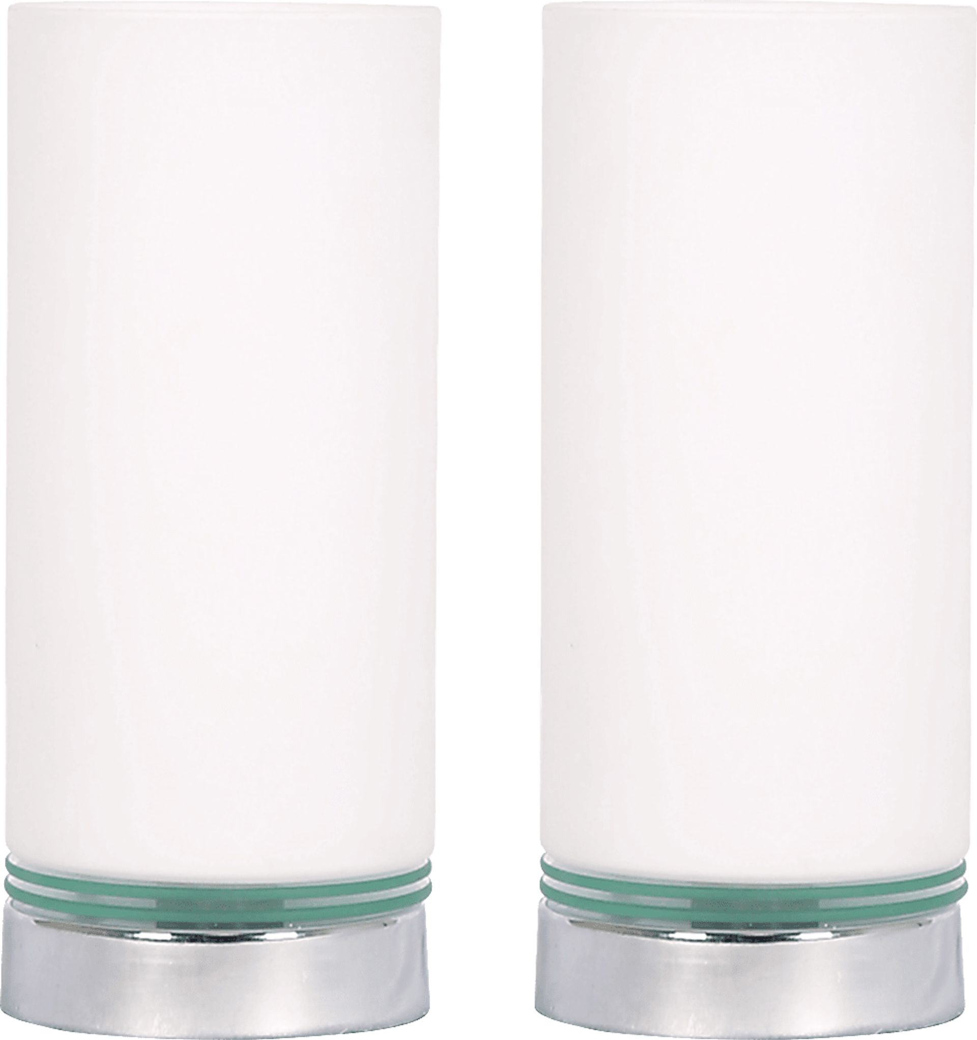 Reid Trail White Table Lamps, Set of 2 - Image 1