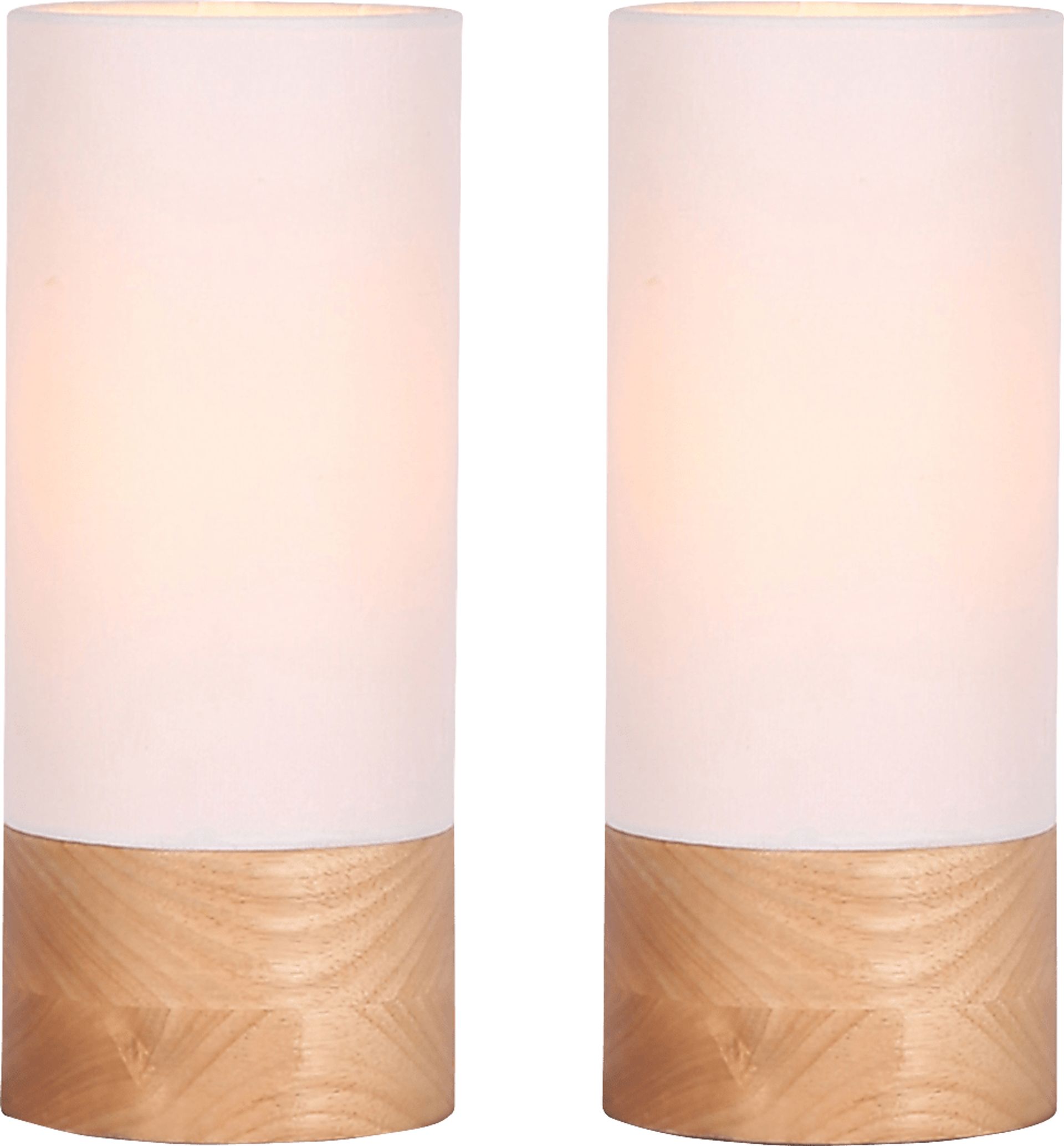 Reid Trail Wood Lamp Set of 2 - Image 1