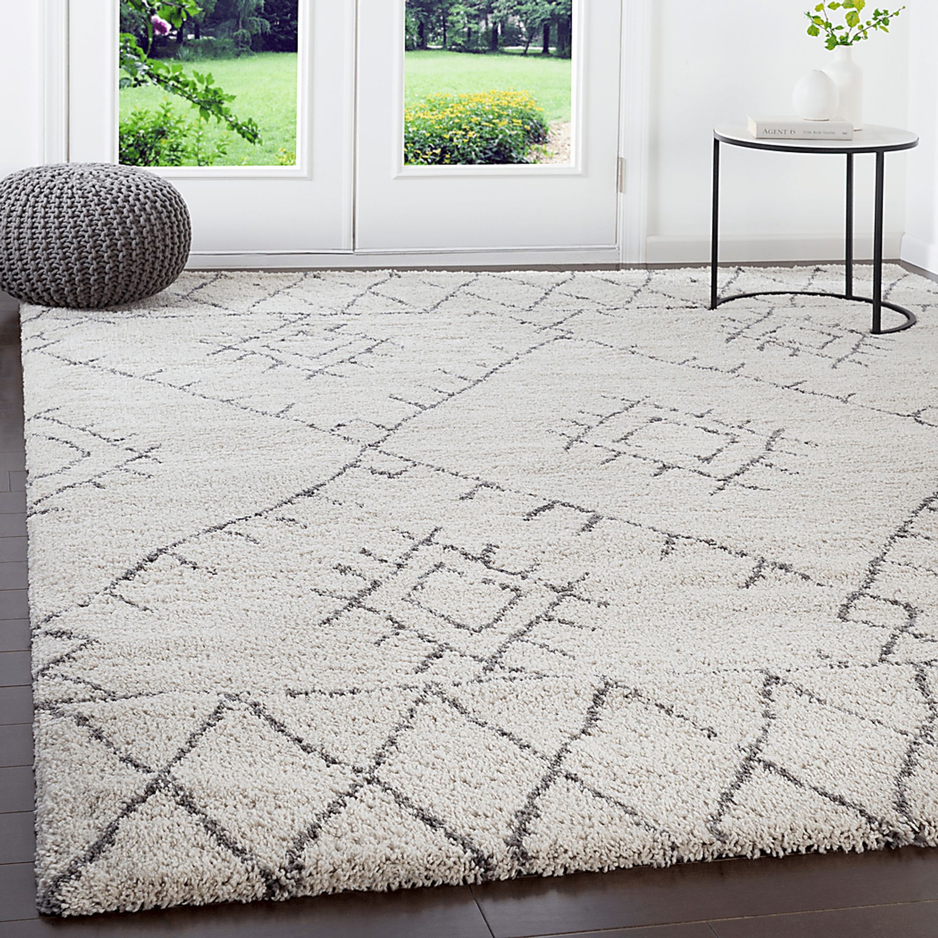 Reidwick Cream 5'4 x 7'7 Area Rug - Image 3