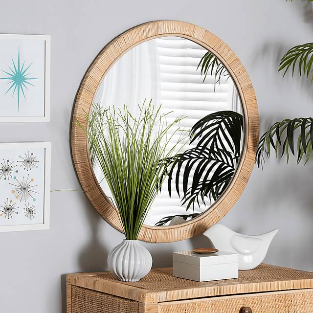 Reinert II Brown Mirror - Thumbnail - Image 2