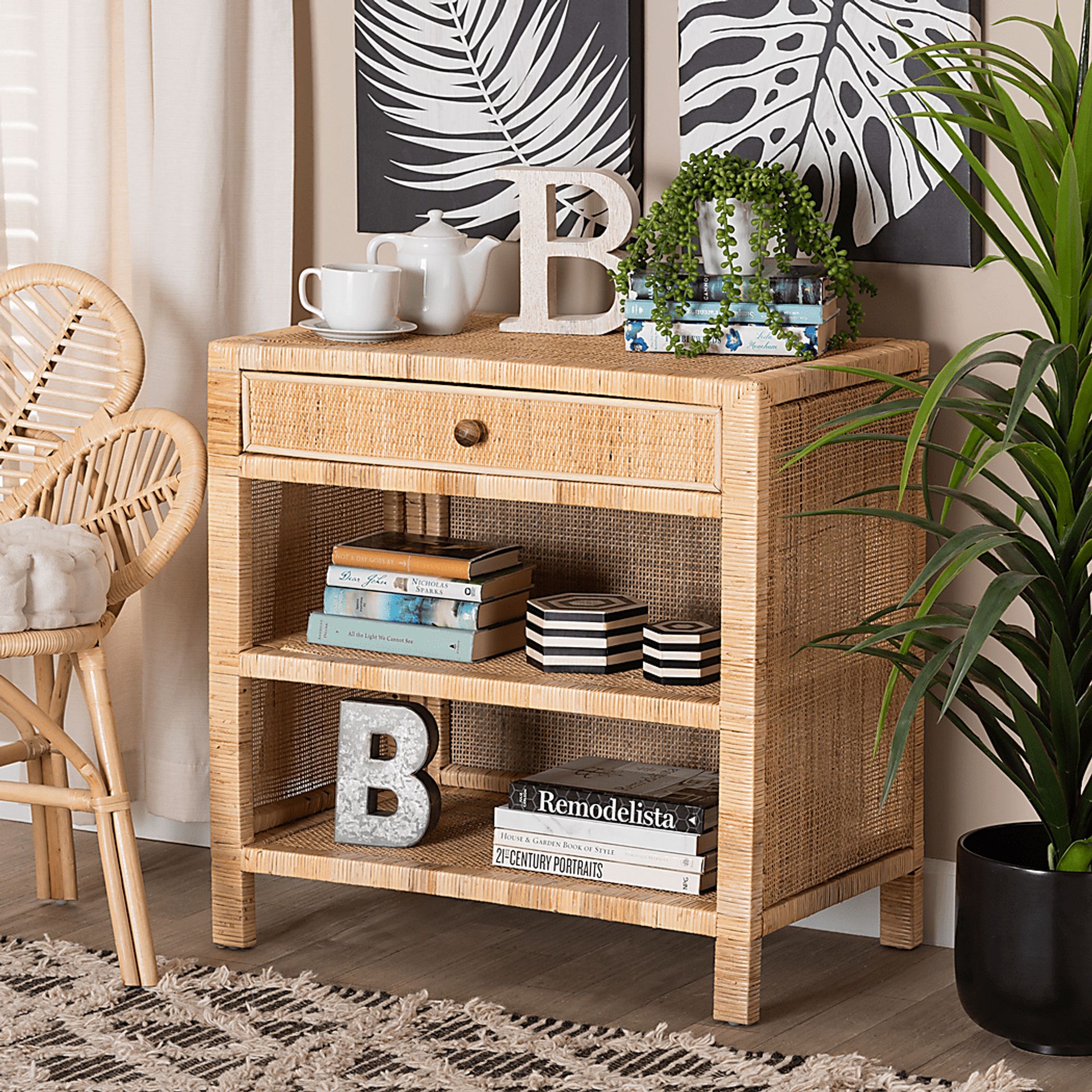 Reinert III Brown Sofa Table - Image 2