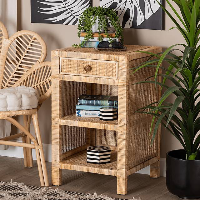 Reinert V Brown Nightstand - Thumbnail - Image 2