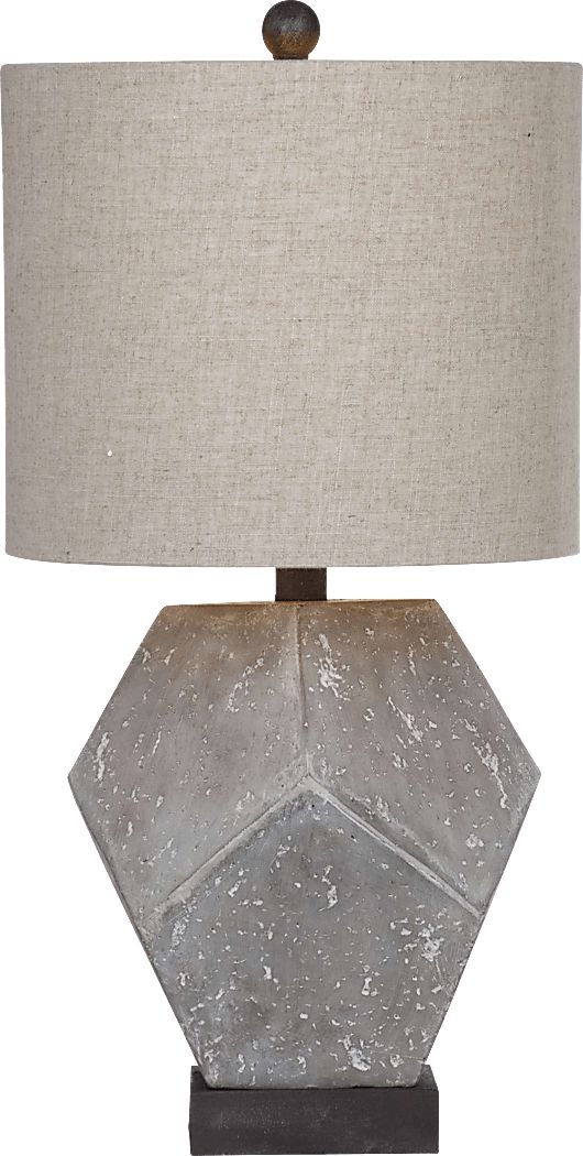 Reinicke Avenue Gray Lamp