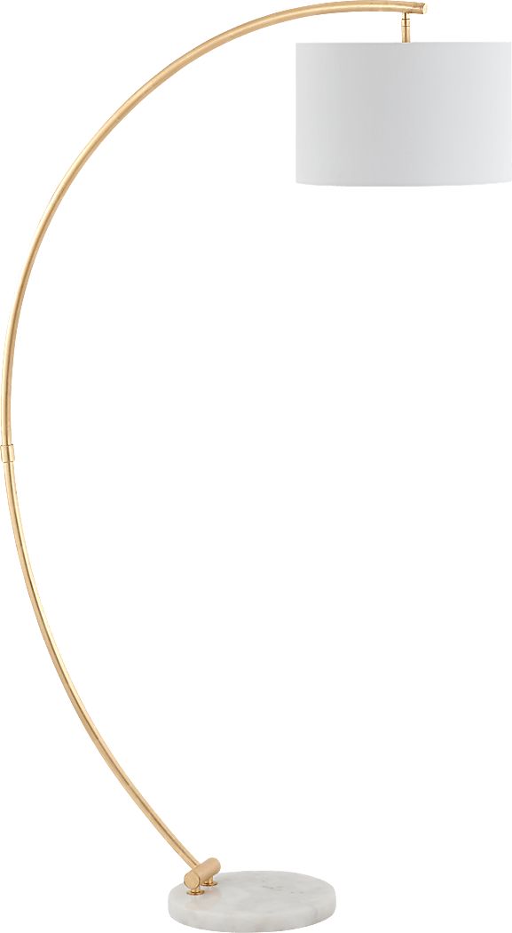 Reisener Drive Gold Floor Lamp