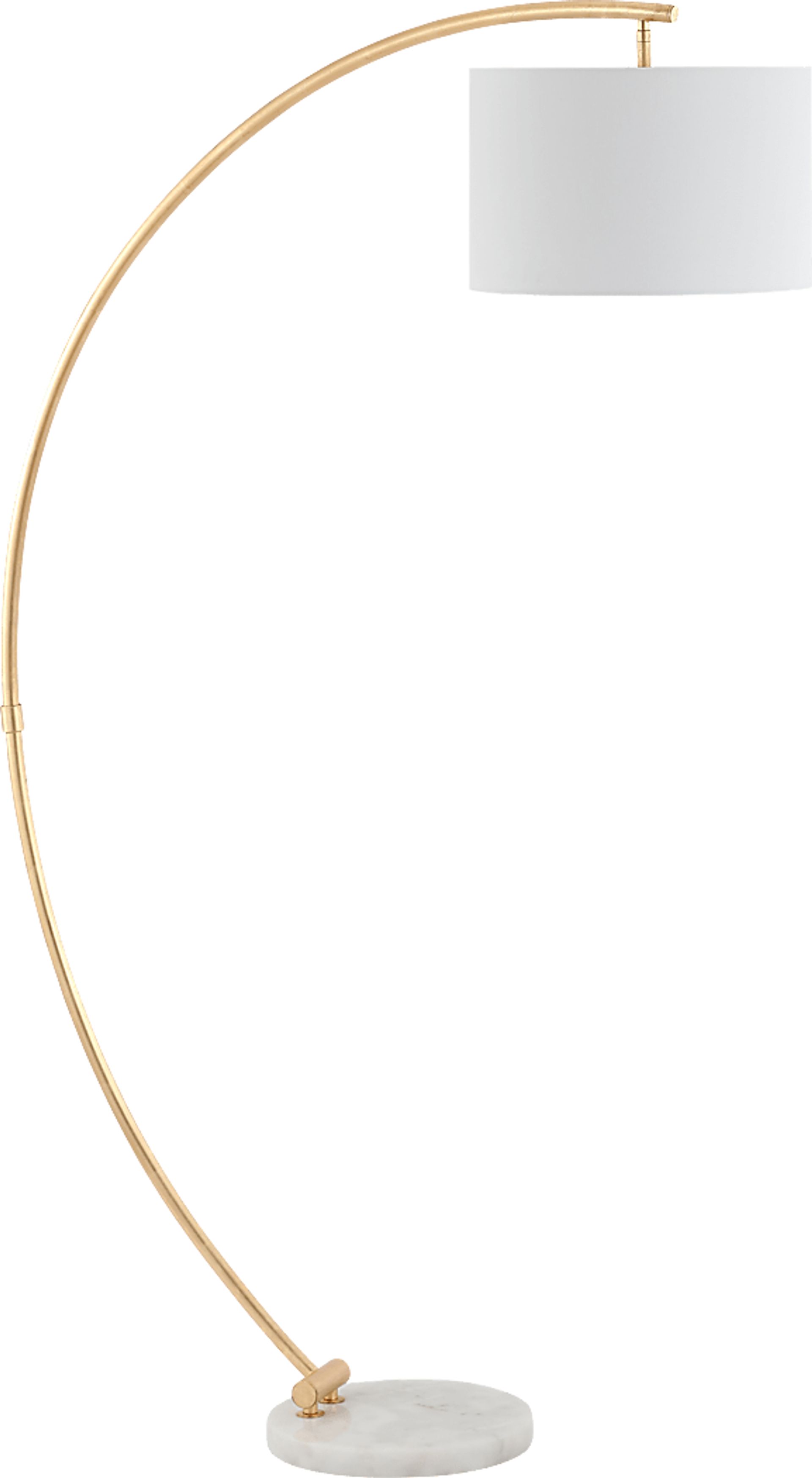 Reisener Drive Gold Floor Lamp - Image 1
