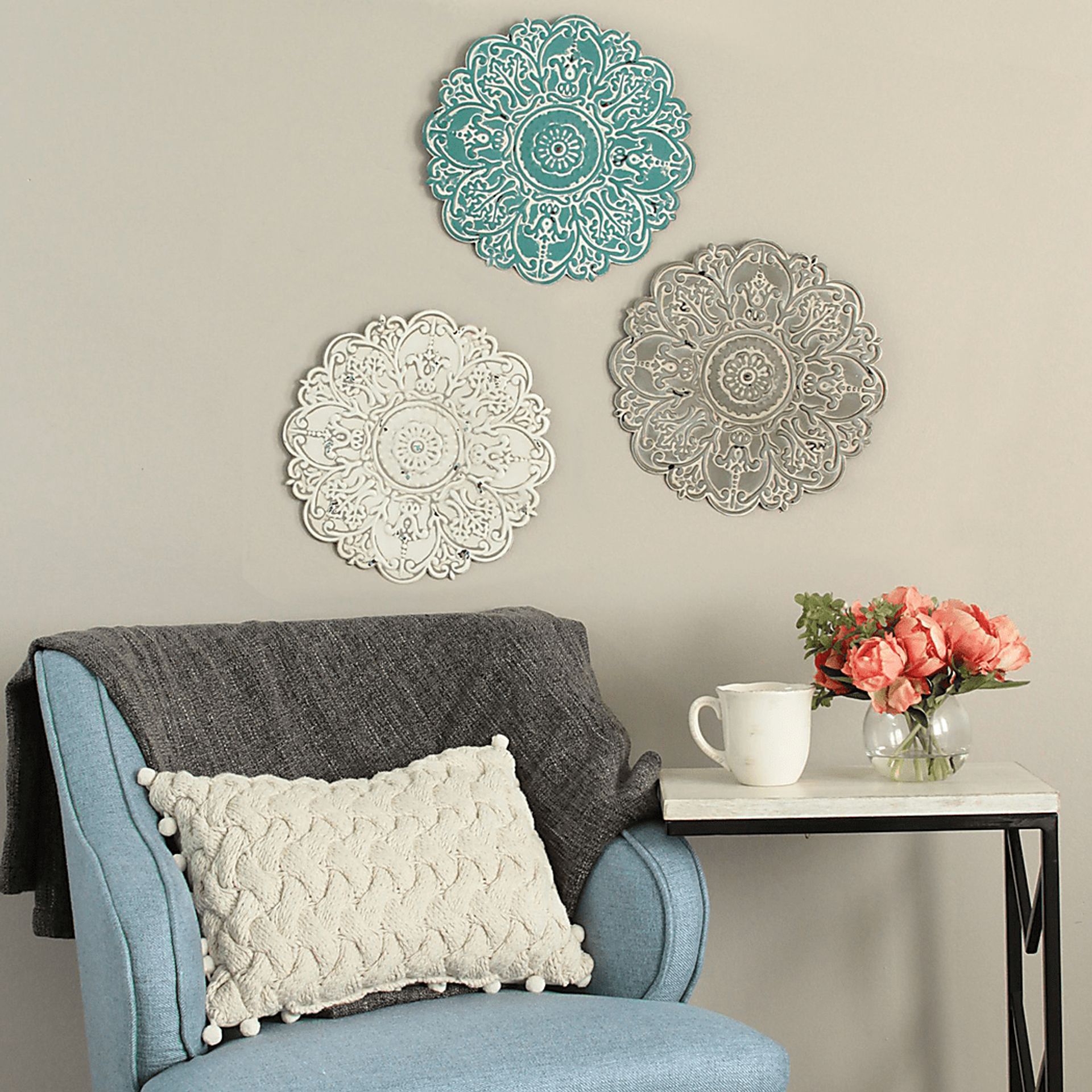 Reissen Blue Wall Decor - Image 2