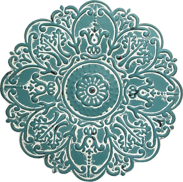Reissen Blue Wall Decor - Thumbnail - Image 1