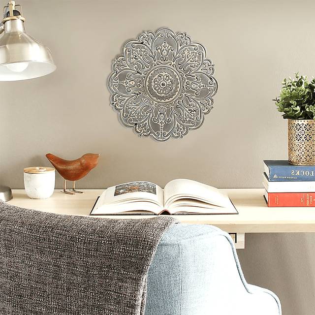 Reissen Gray Wall Decor - Thumbnail - Image 2