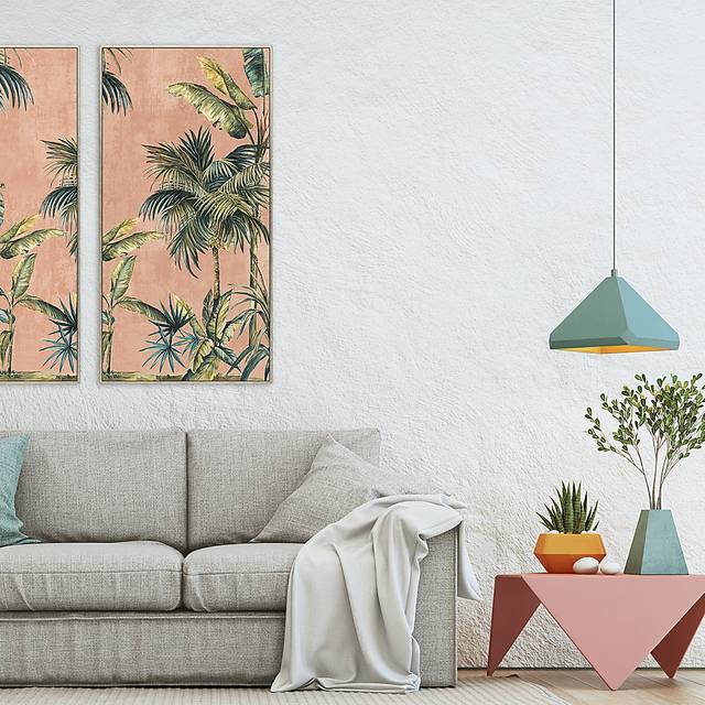Relaxation Pink Framed Artwork - Thumbnail - Image 2