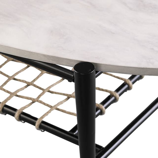 Relckin White Cocktail Table - Thumbnail - Image 3
