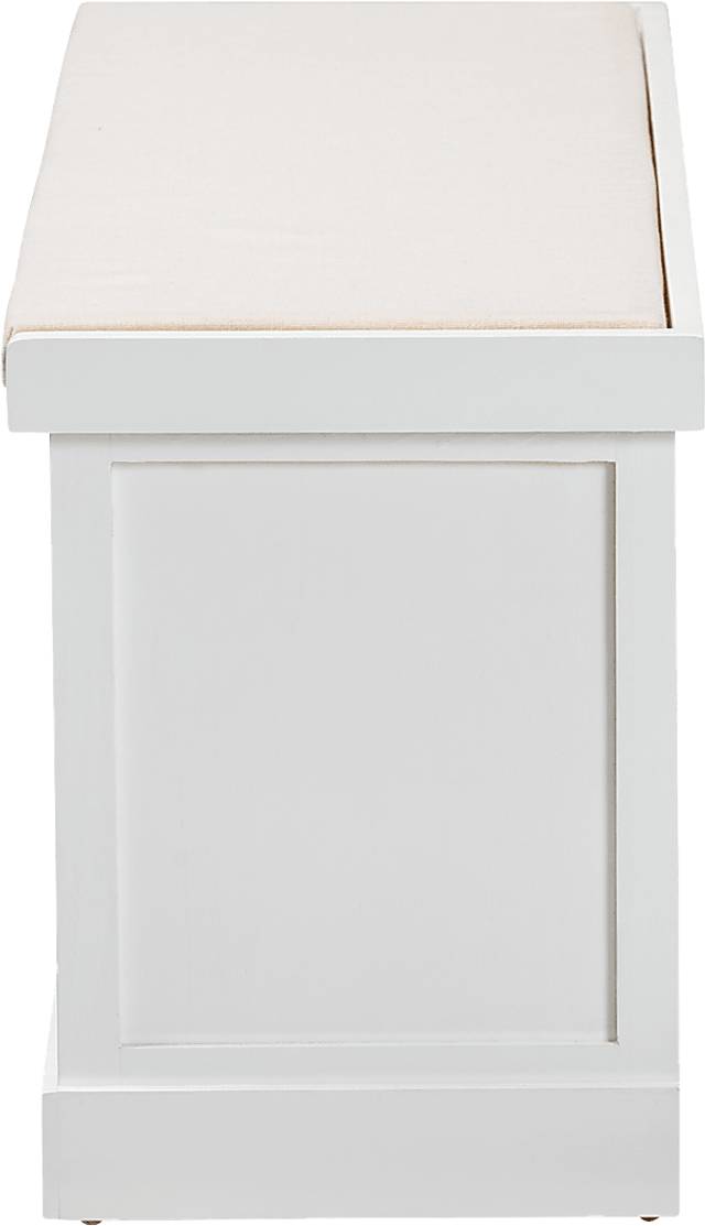 Reltor White Accent Bench - Thumbnail - Image 4